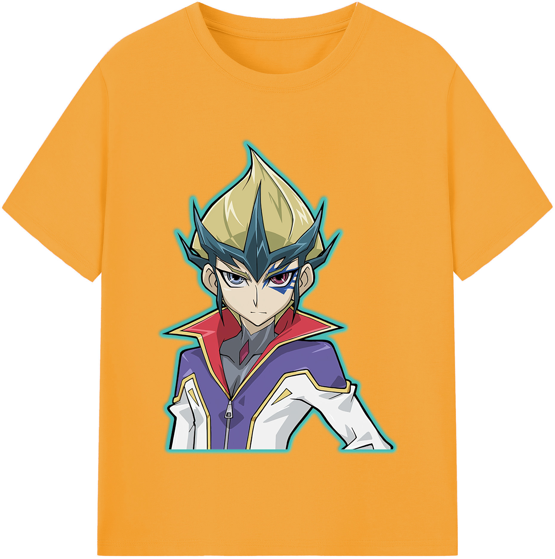 （画像用） 遊☆戯☆王 Yu-Gi-Oh! レディースカジュアルプリントTシャツ（綿100％）