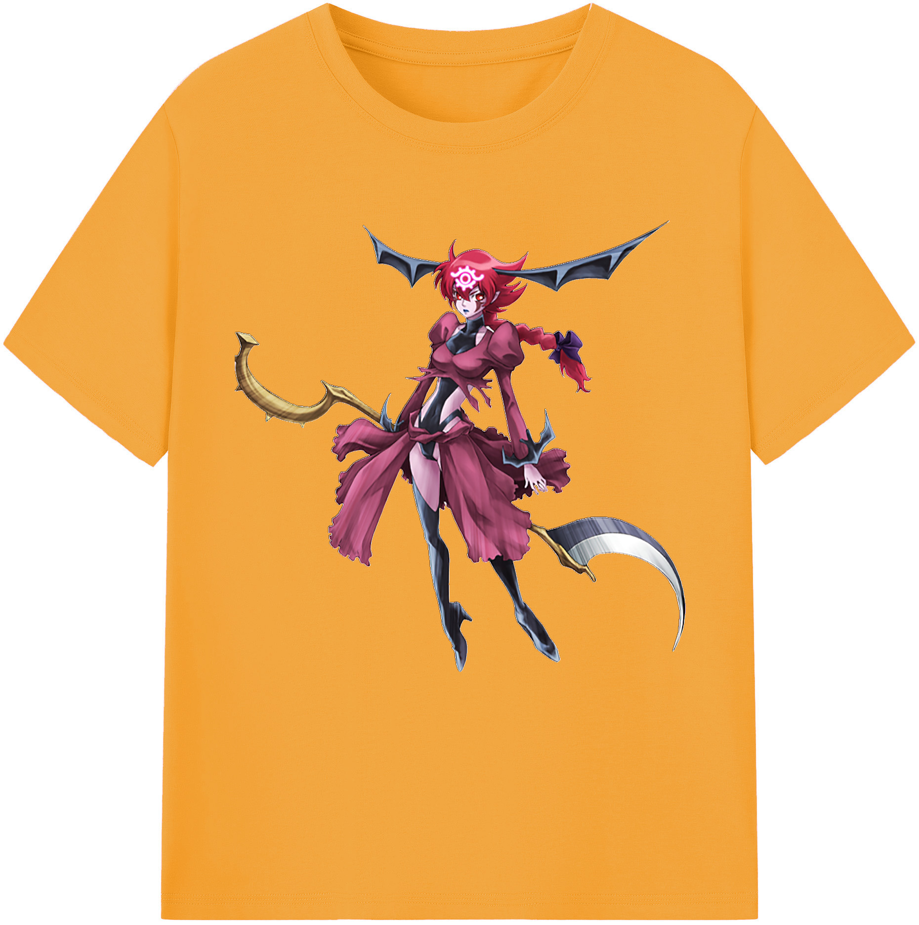 （画像用） 遊☆戯☆王 Yu-Gi-Oh! レディースカジュアルプリントTシャツ（綿100％）