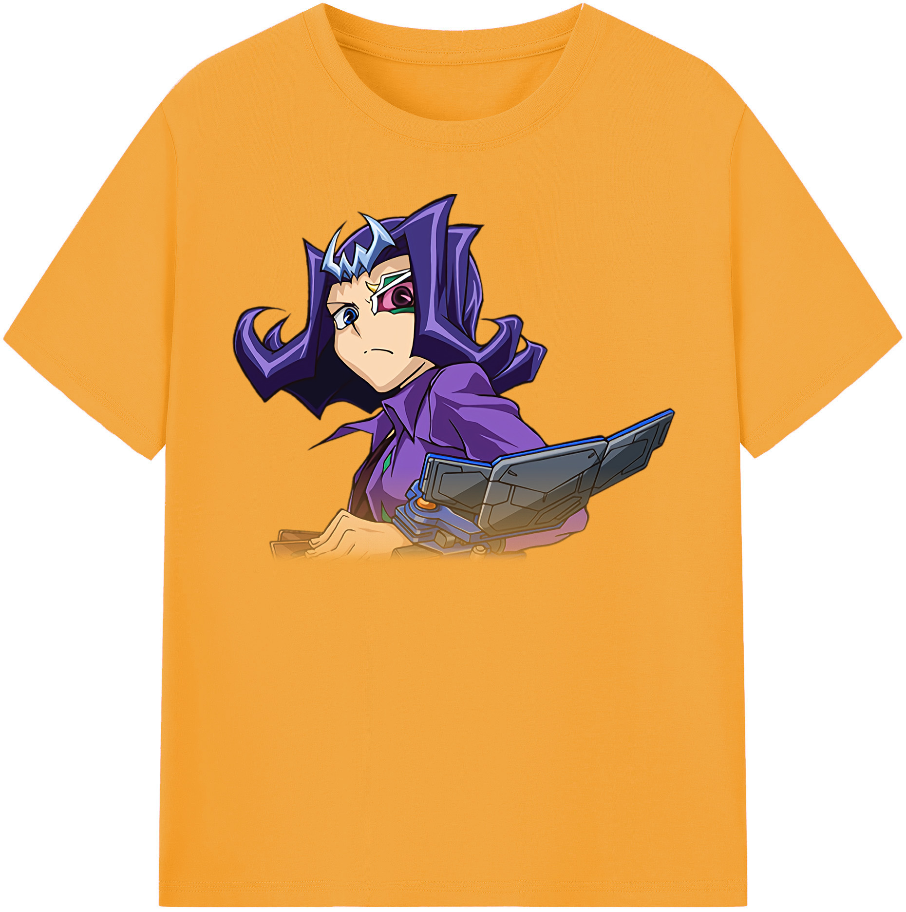 （画像用） 遊☆戯☆王 Yu-Gi-Oh! レディースカジュアルプリントTシャツ（綿100％）