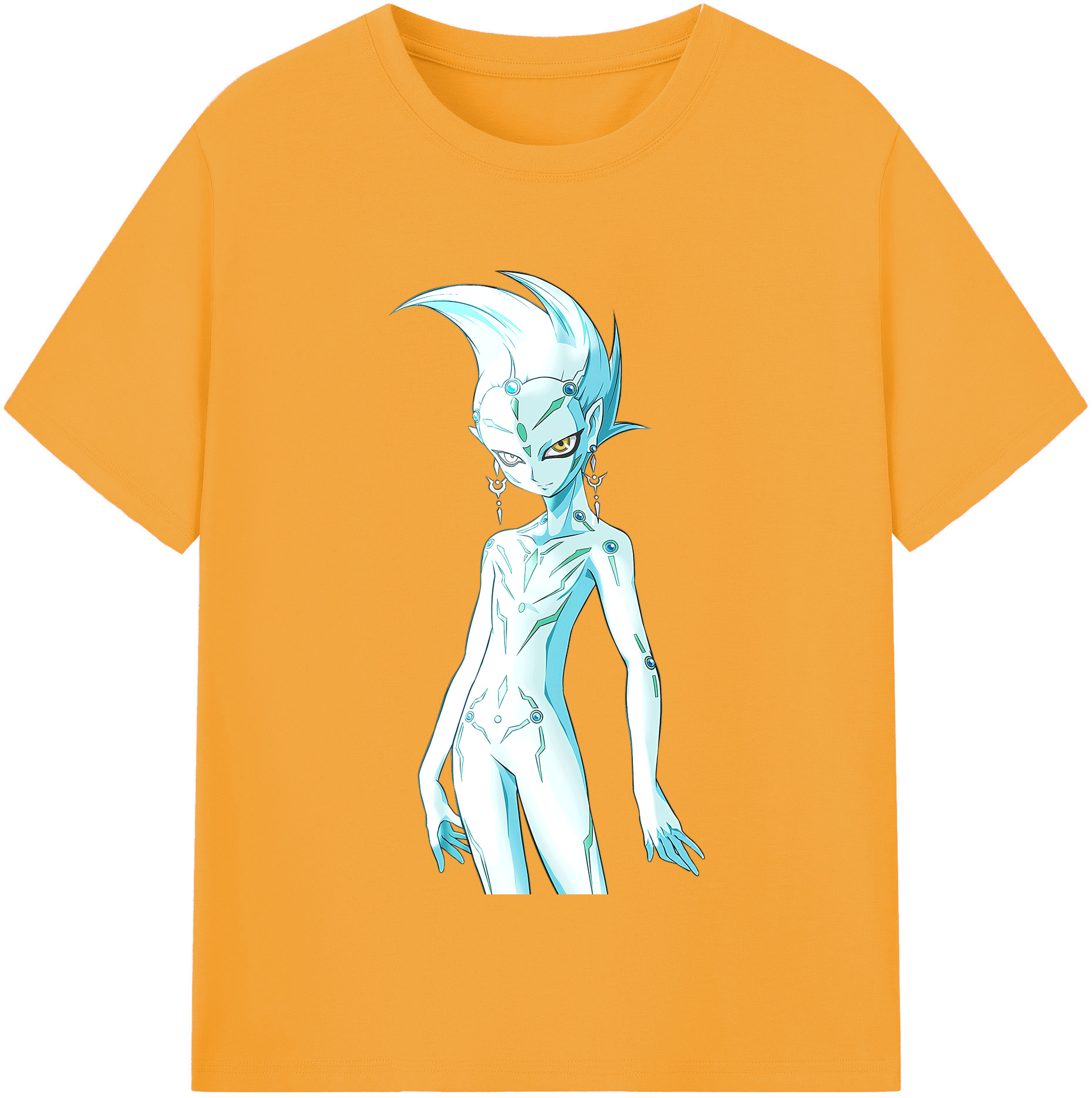（画像用） 遊☆戯☆王 Yu-Gi-Oh! レディースカジュアルプリントTシャツ（綿100％）