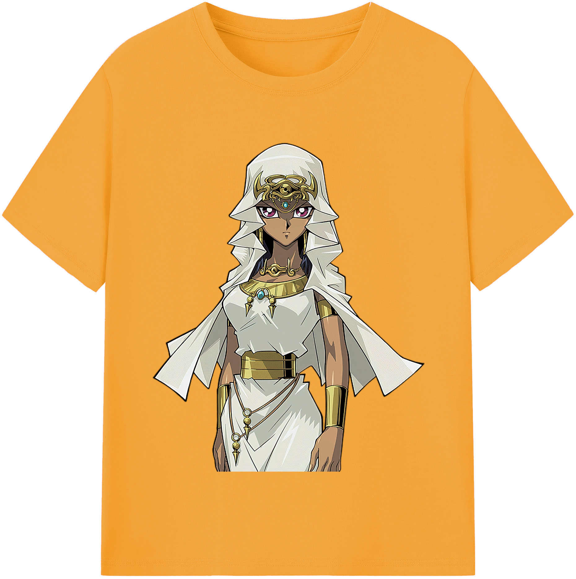 （画像用） 遊☆戯☆王 Yu-Gi-Oh! レディースカジュアルプリントTシャツ（綿100％）