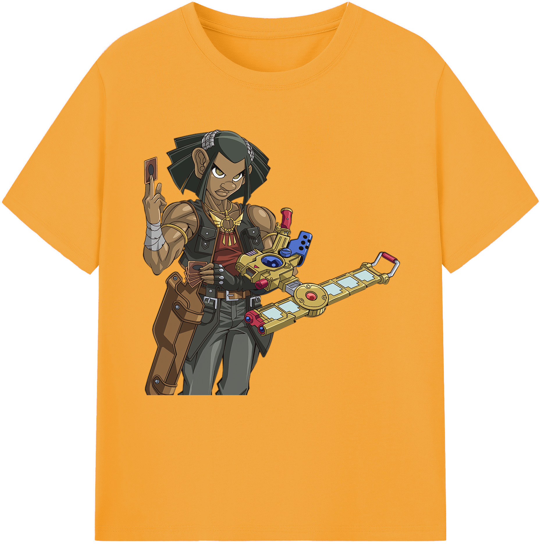 （画像用） 遊☆戯☆王 Yu-Gi-Oh! レディースカジュアルプリントTシャツ（綿100％）