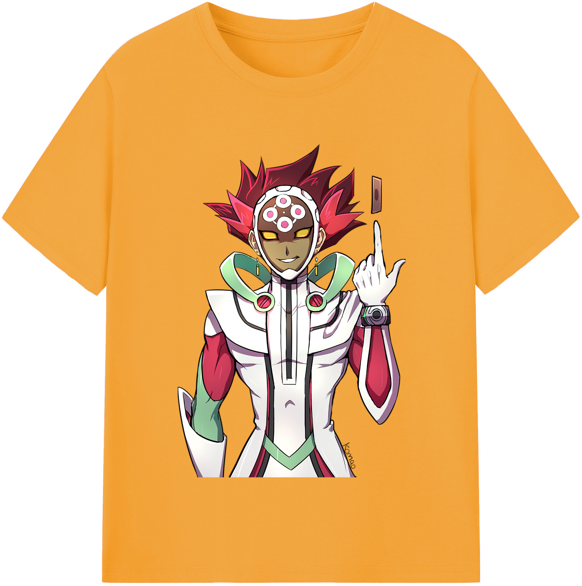 （画像用） 遊☆戯☆王 Yu-Gi-Oh! レディースカジュアルプリントTシャツ（綿100％）