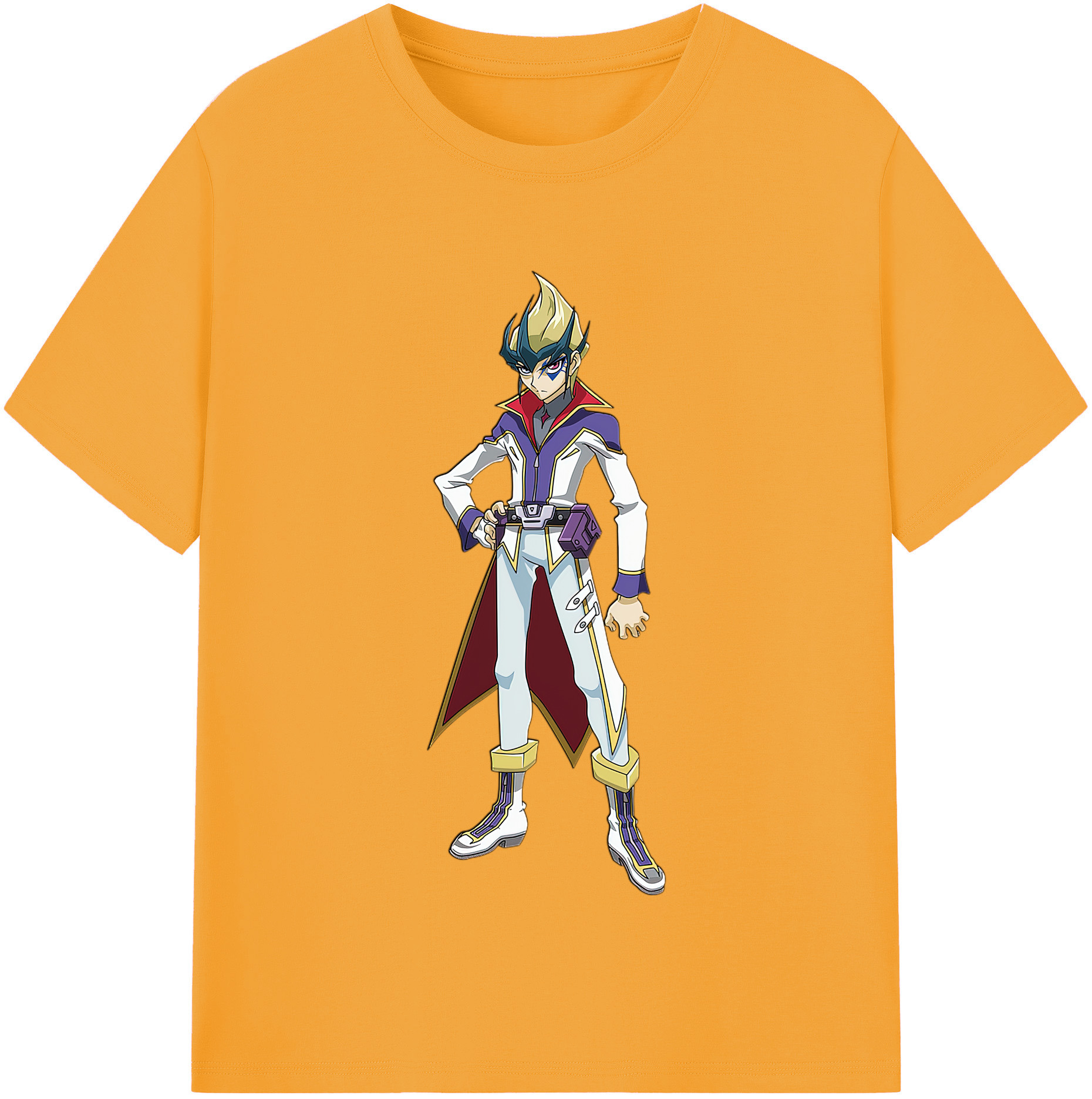 （画像用） 遊☆戯☆王 Yu-Gi-Oh! レディースカジュアルプリントTシャツ（綿100％）