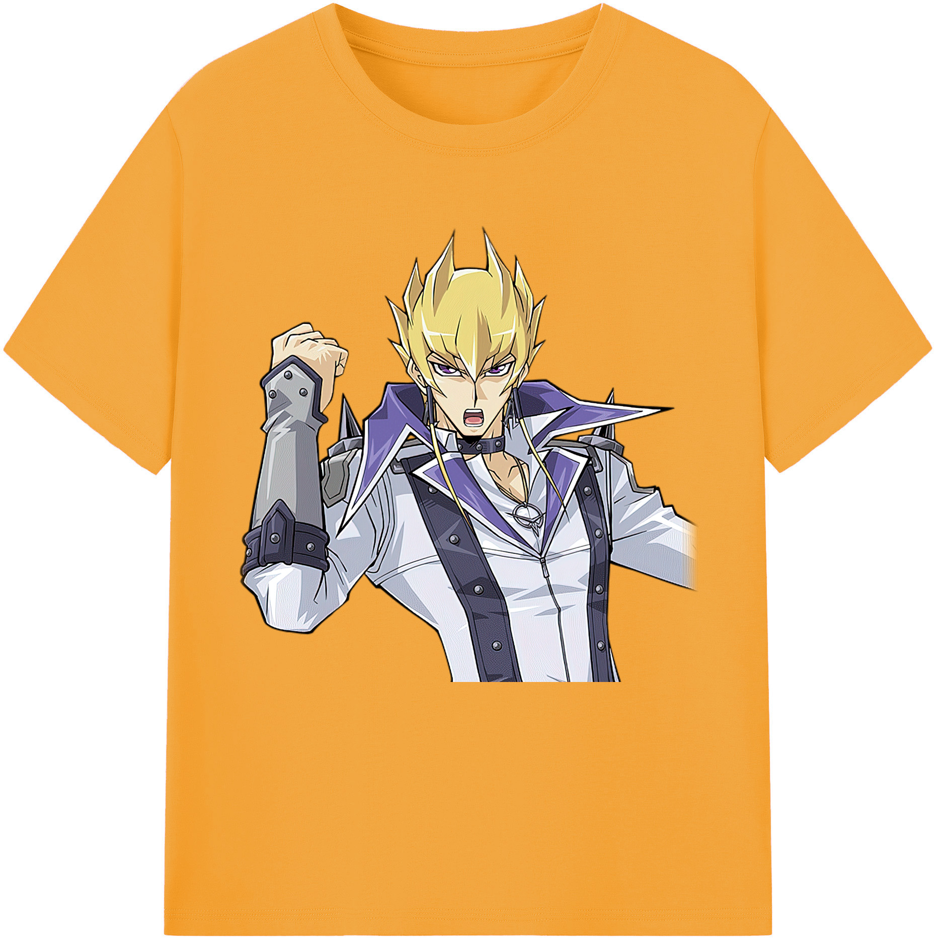 （画像用） 遊☆戯☆王 Yu-Gi-Oh! レディースカジュアルプリントTシャツ（綿100％）