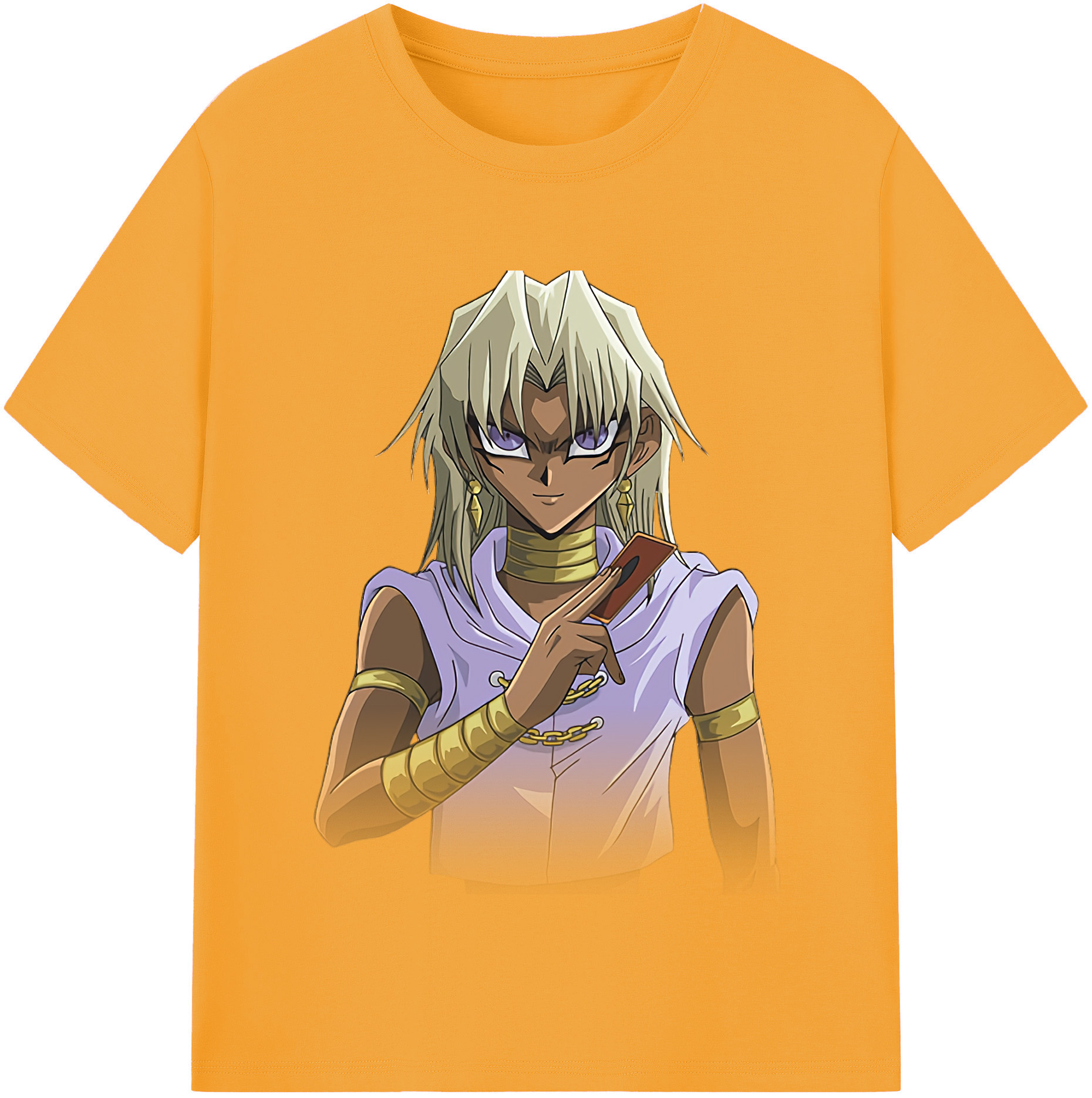 （画像用） 遊☆戯☆王 Yu-Gi-Oh! レディースカジュアルプリントTシャツ（綿100％）