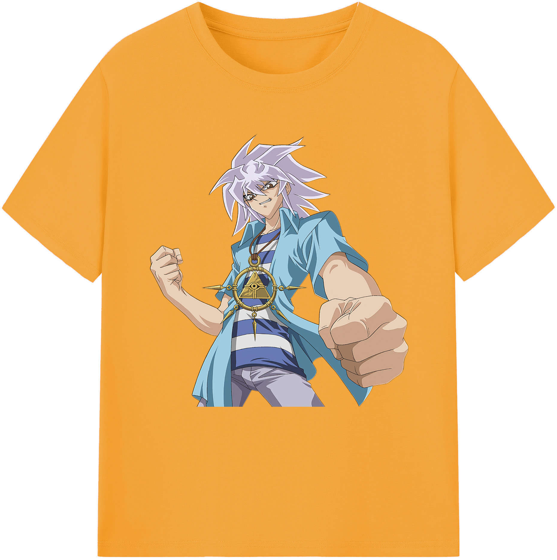 （画像用） 遊☆戯☆王 Yu-Gi-Oh! レディースカジュアルプリントTシャツ（綿100％）