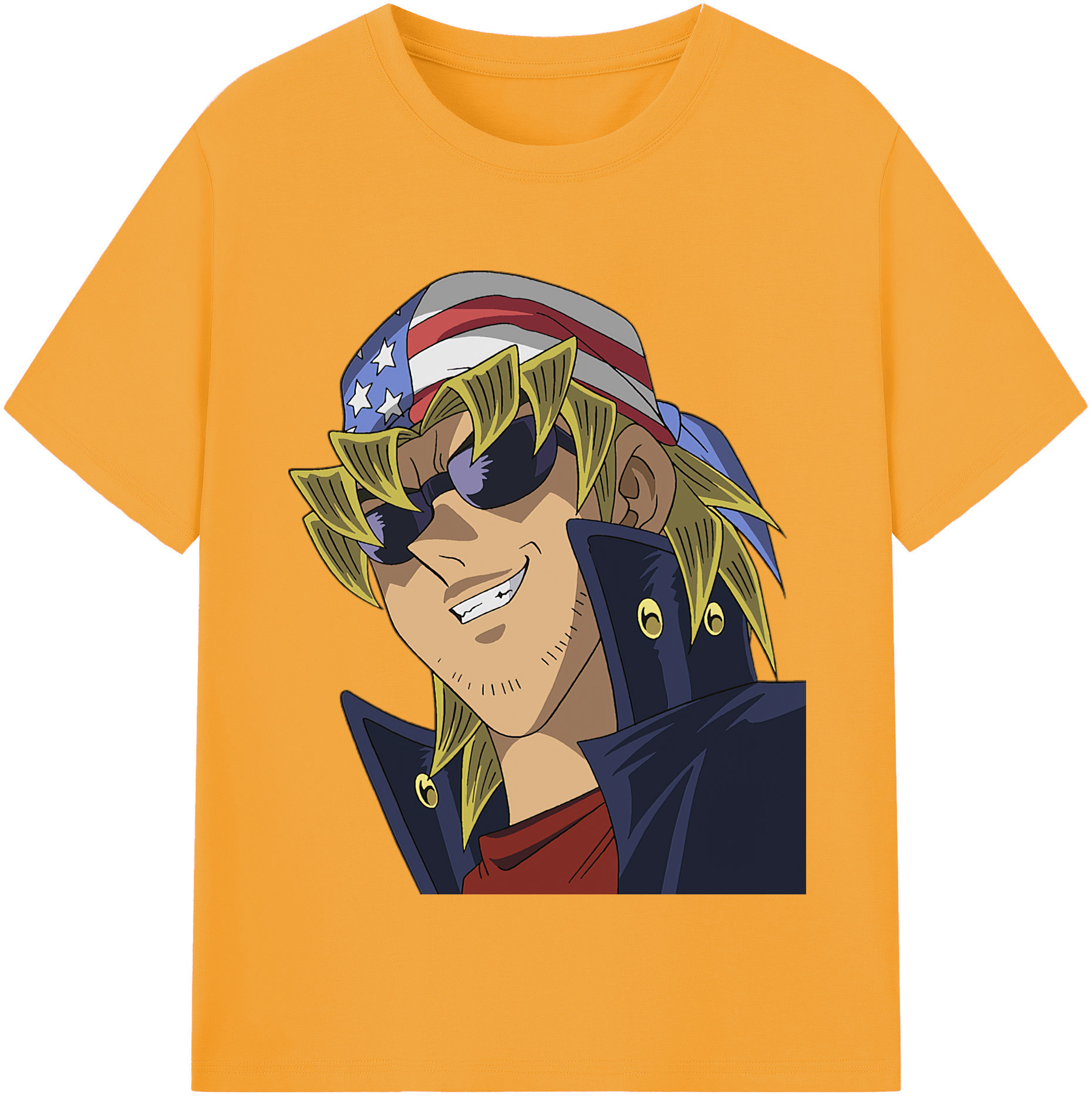 （画像用） 遊☆戯☆王 Yu-Gi-Oh! レディースカジュアルプリントTシャツ（綿100％）