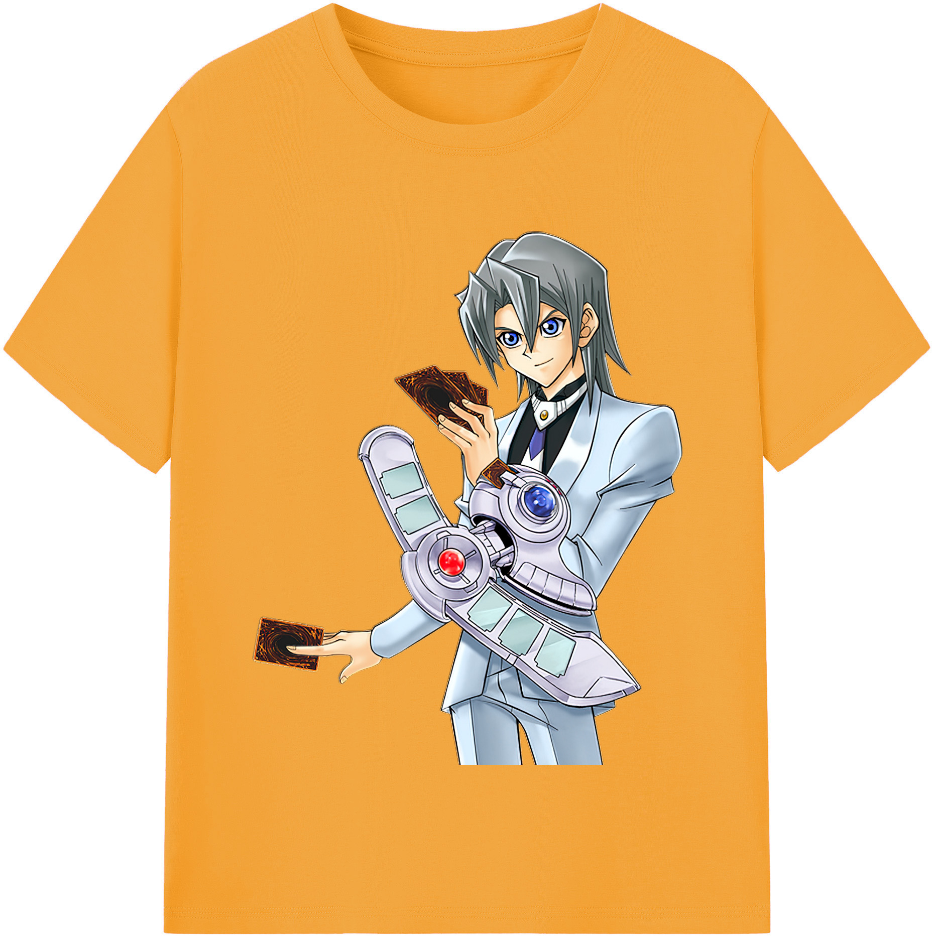 （画像用） 遊☆戯☆王 Yu-Gi-Oh! レディースカジュアルプリントTシャツ（綿100％）