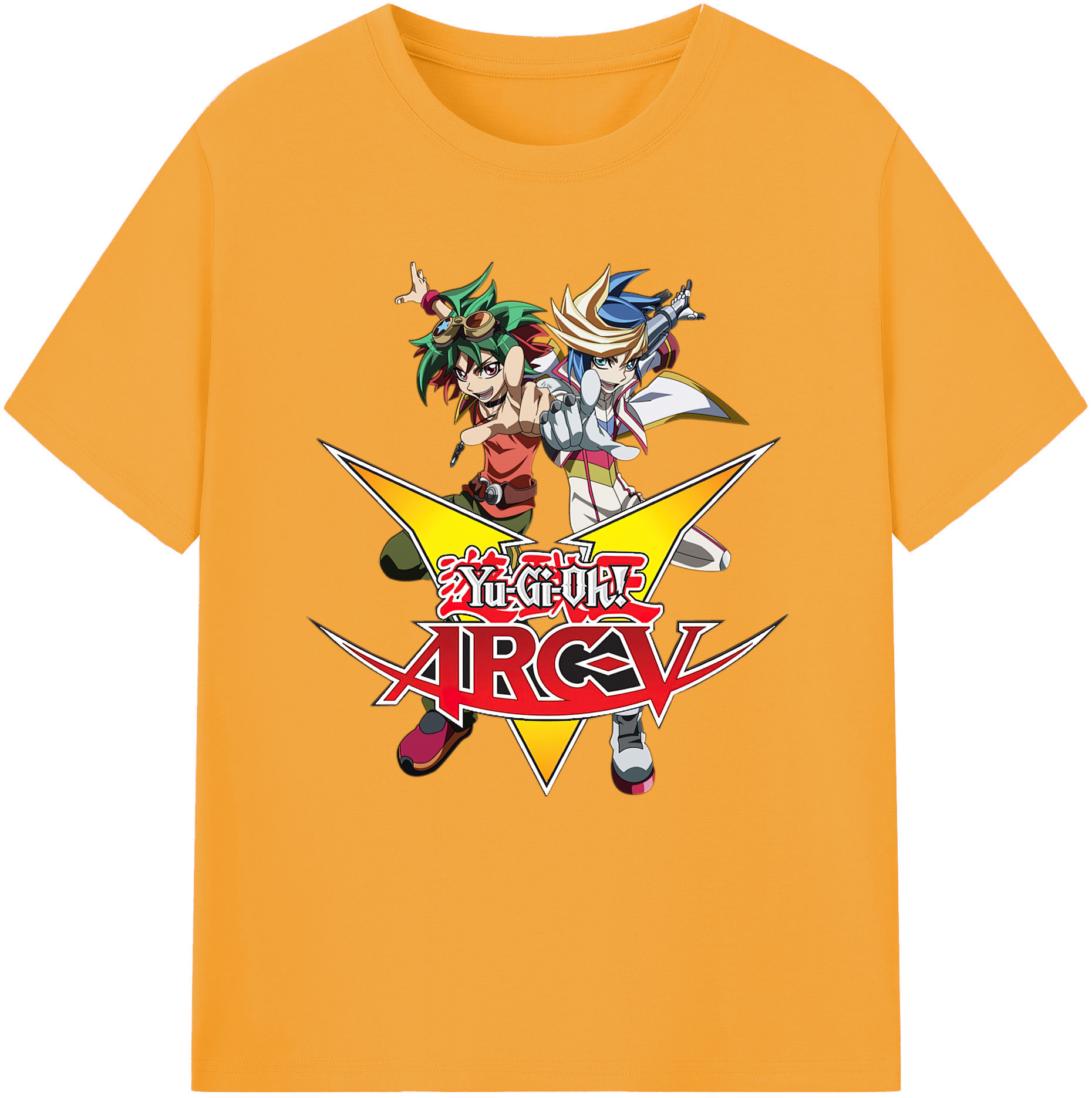 （画像用） 遊☆戯☆王 Yu-Gi-Oh! レディースカジュアルプリントTシャツ（綿100％）