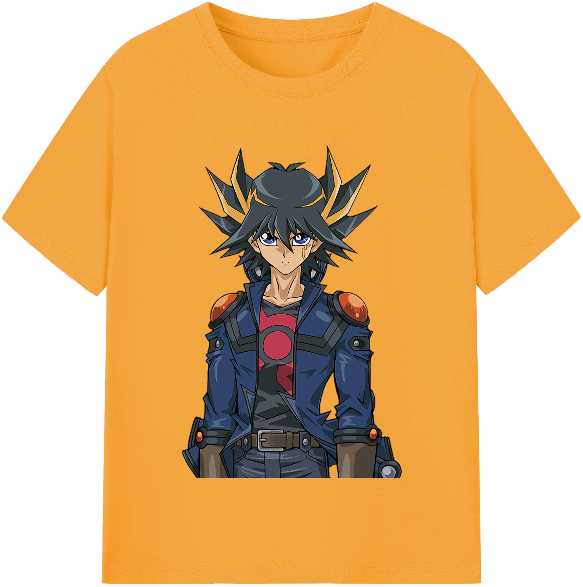 （画像用） 遊☆戯☆王 Yu-Gi-Oh! レディースカジュアルプリントTシャツ（綿100％）