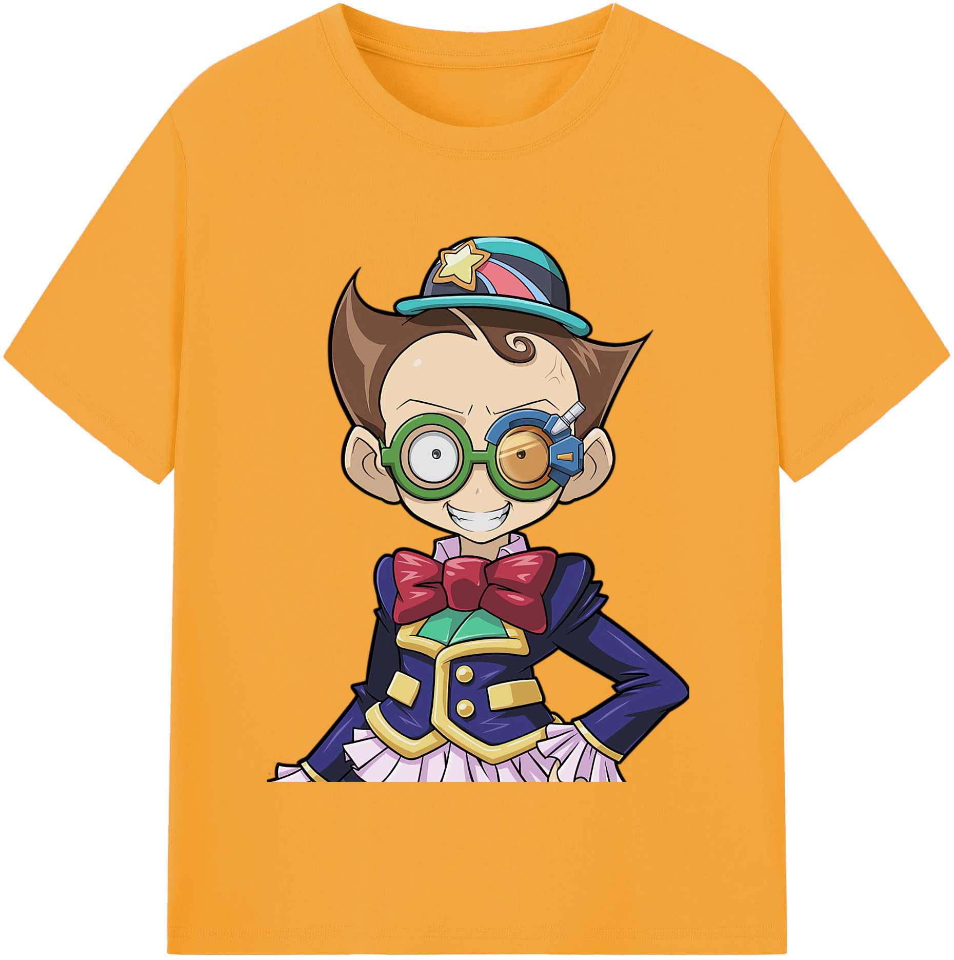 （画像用） 遊☆戯☆王 Yu-Gi-Oh! レディースカジュアルプリントTシャツ（綿100％）