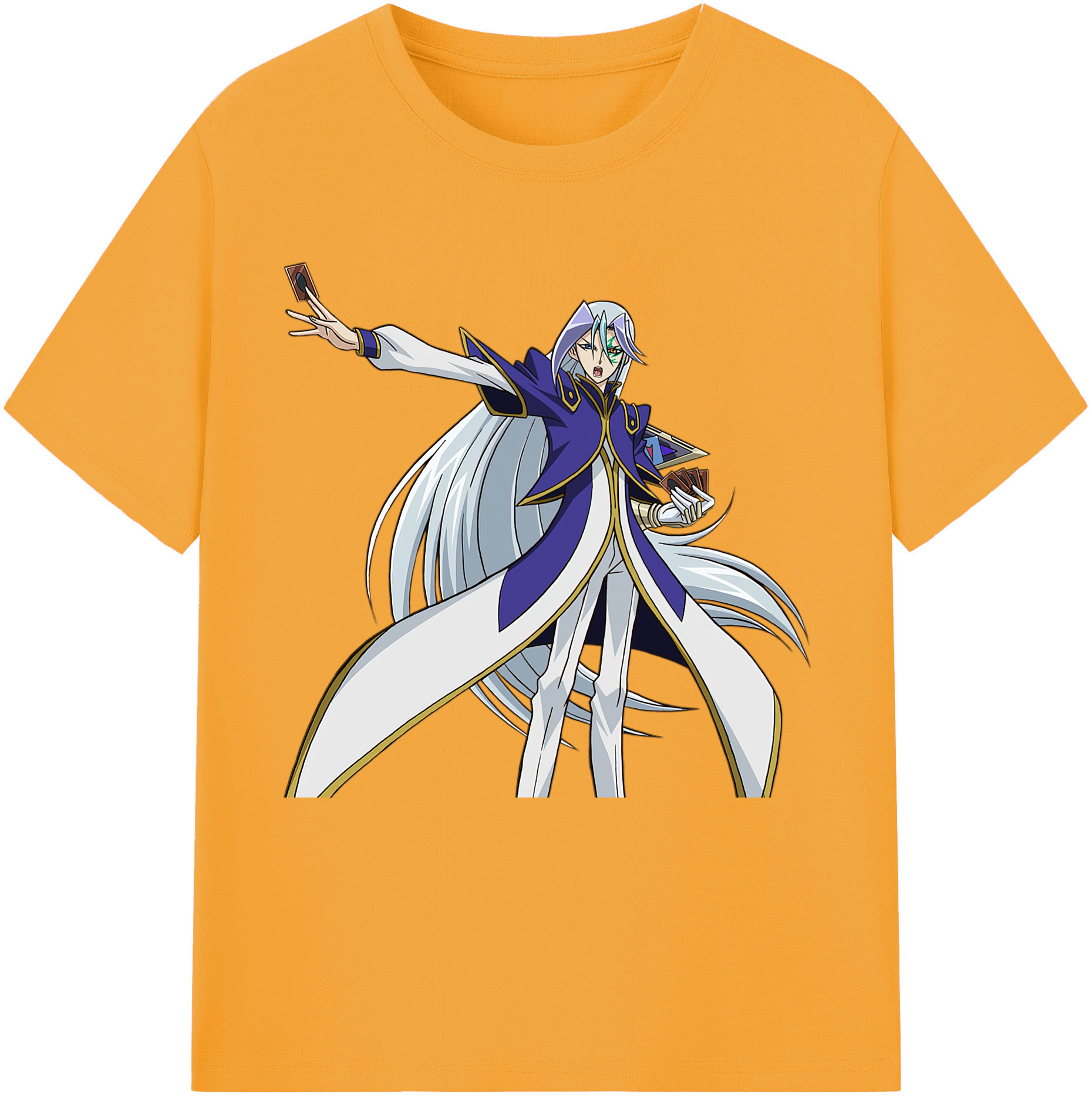 （画像用） 遊☆戯☆王 Yu-Gi-Oh! レディースカジュアルプリントTシャツ（綿100％）