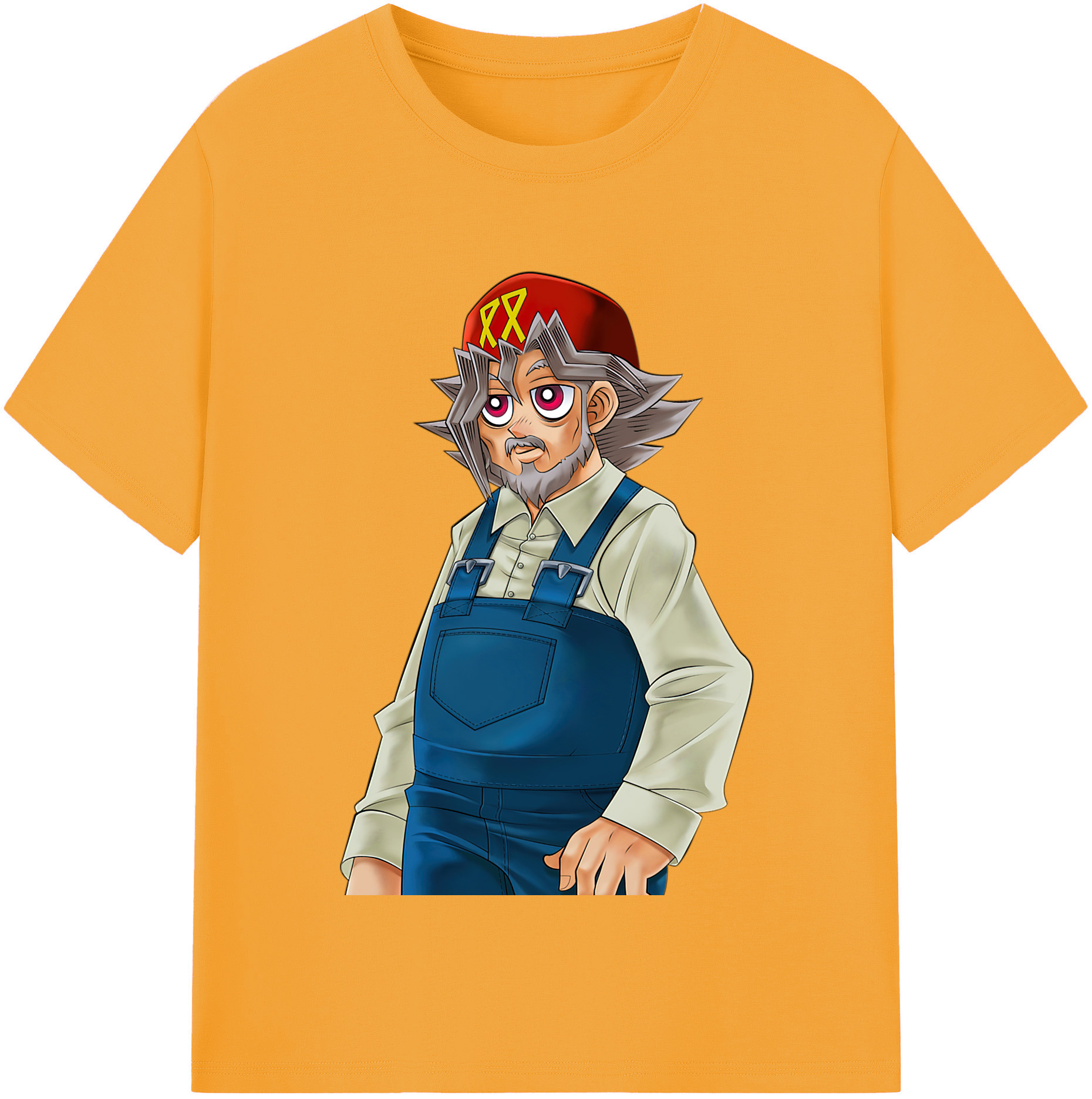（画像用） 遊☆戯☆王 Yu-Gi-Oh! レディースカジュアルプリントTシャツ（綿100％）