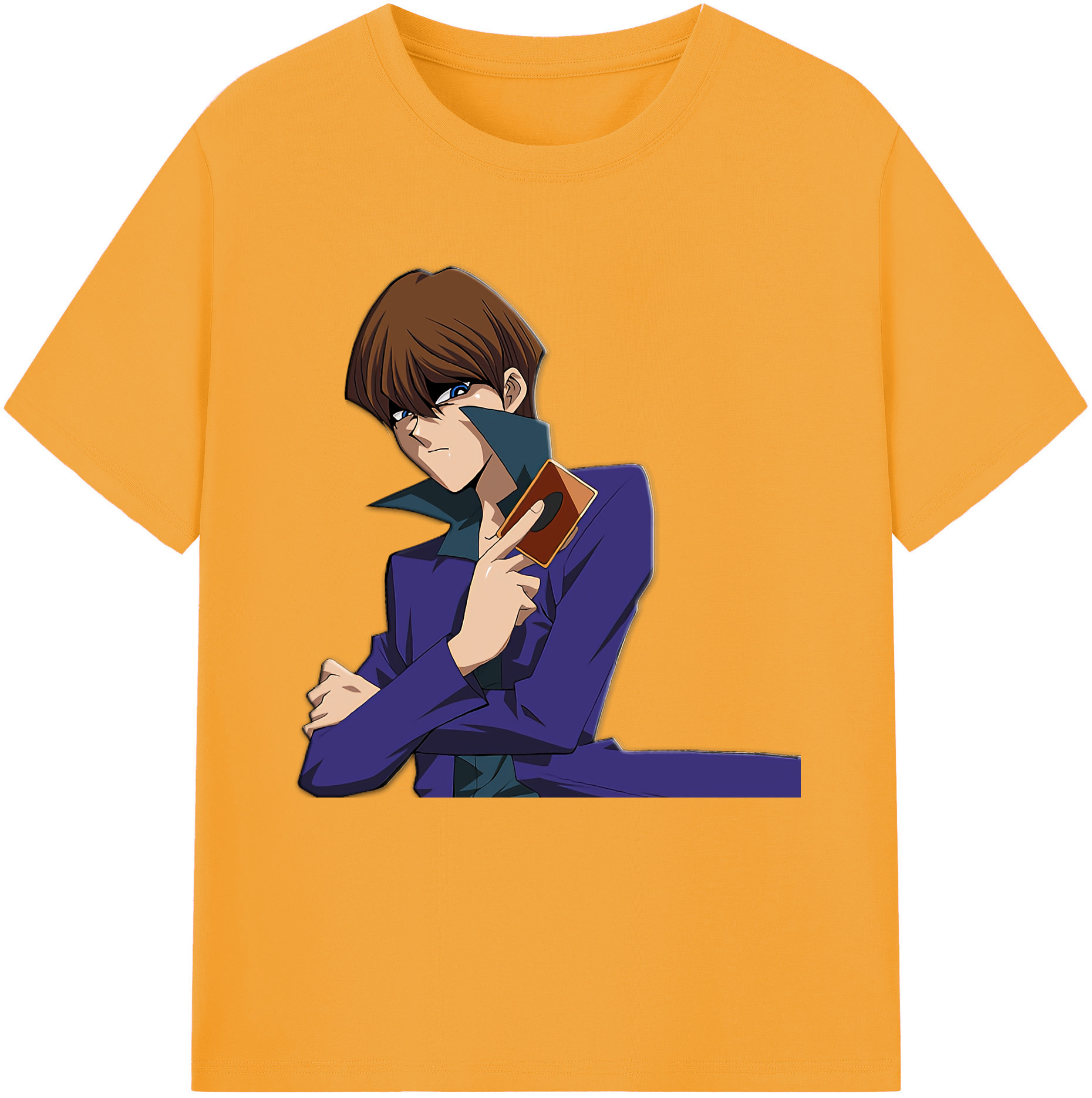 （画像用） 遊☆戯☆王 Yu-Gi-Oh! レディースカジュアルプリントTシャツ（綿100％）