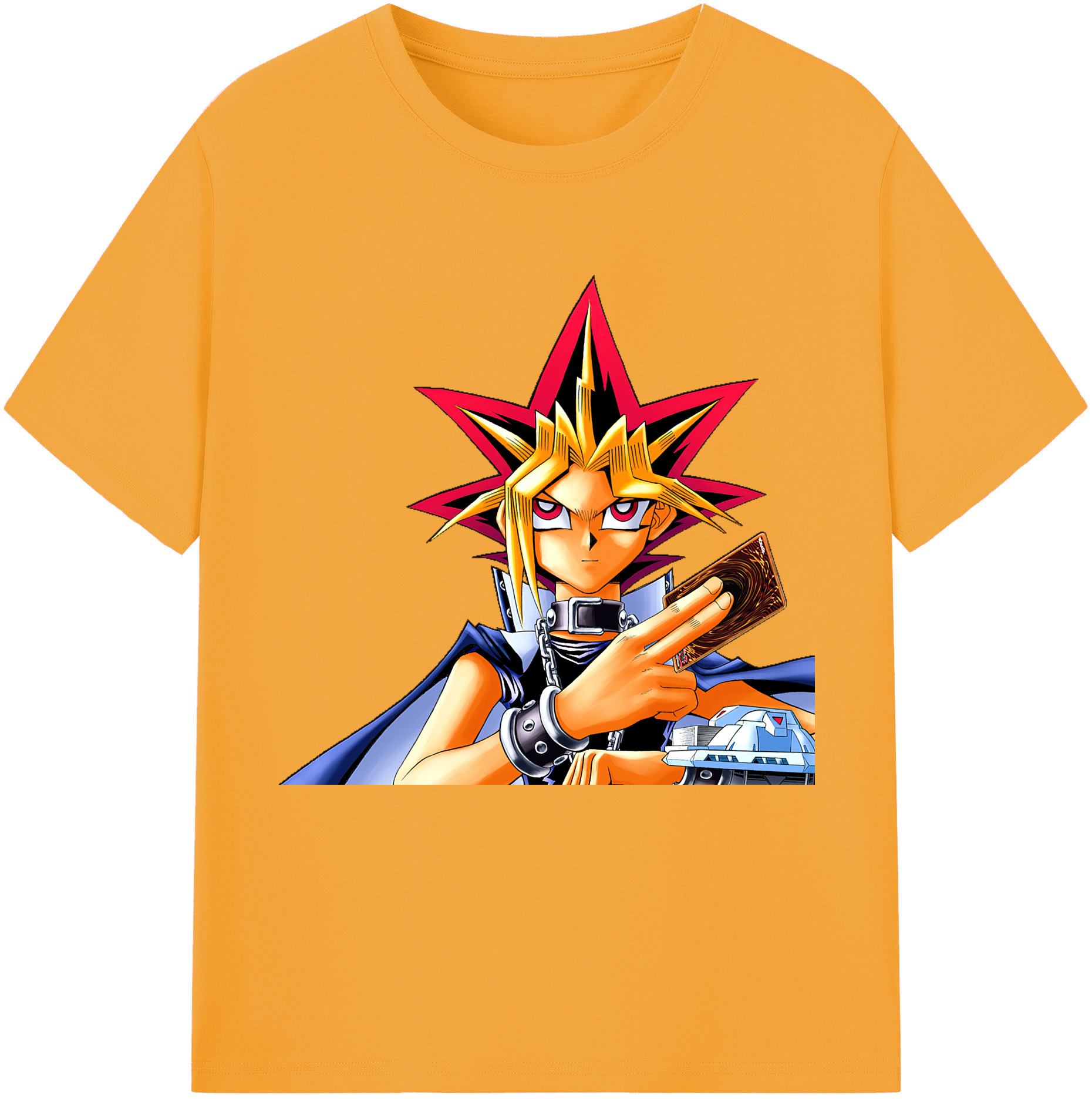 （画像用） 遊☆戯☆王 Yu-Gi-Oh! レディースカジュアルプリントTシャツ（綿100％）
