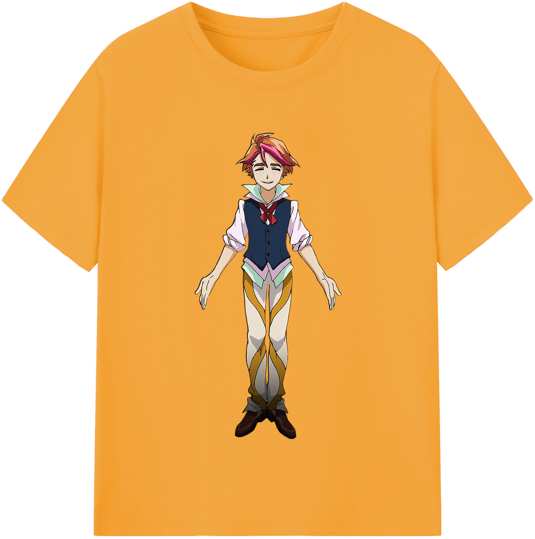 （画像用） 遊☆戯☆王 Yu-Gi-Oh! レディースカジュアルプリントTシャツ（綿100％）