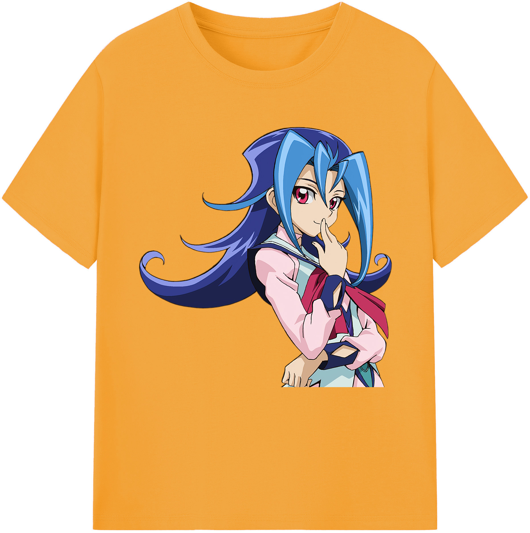 （画像用） 遊☆戯☆王 Yu-Gi-Oh! レディースカジュアルプリントTシャツ（綿100％）