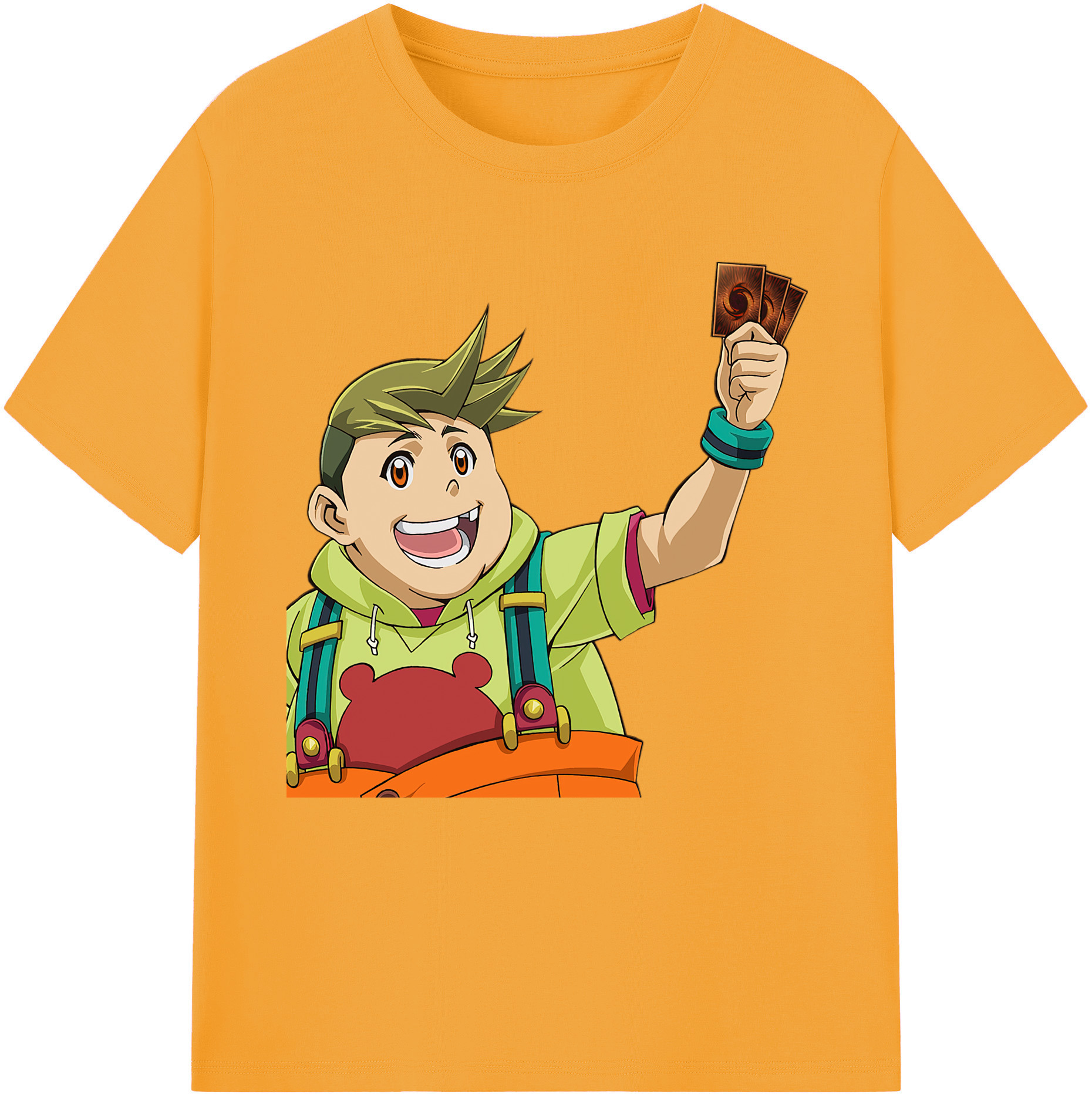 （画像用） 遊☆戯☆王 Yu-Gi-Oh! レディースカジュアルプリントTシャツ（綿100％）
