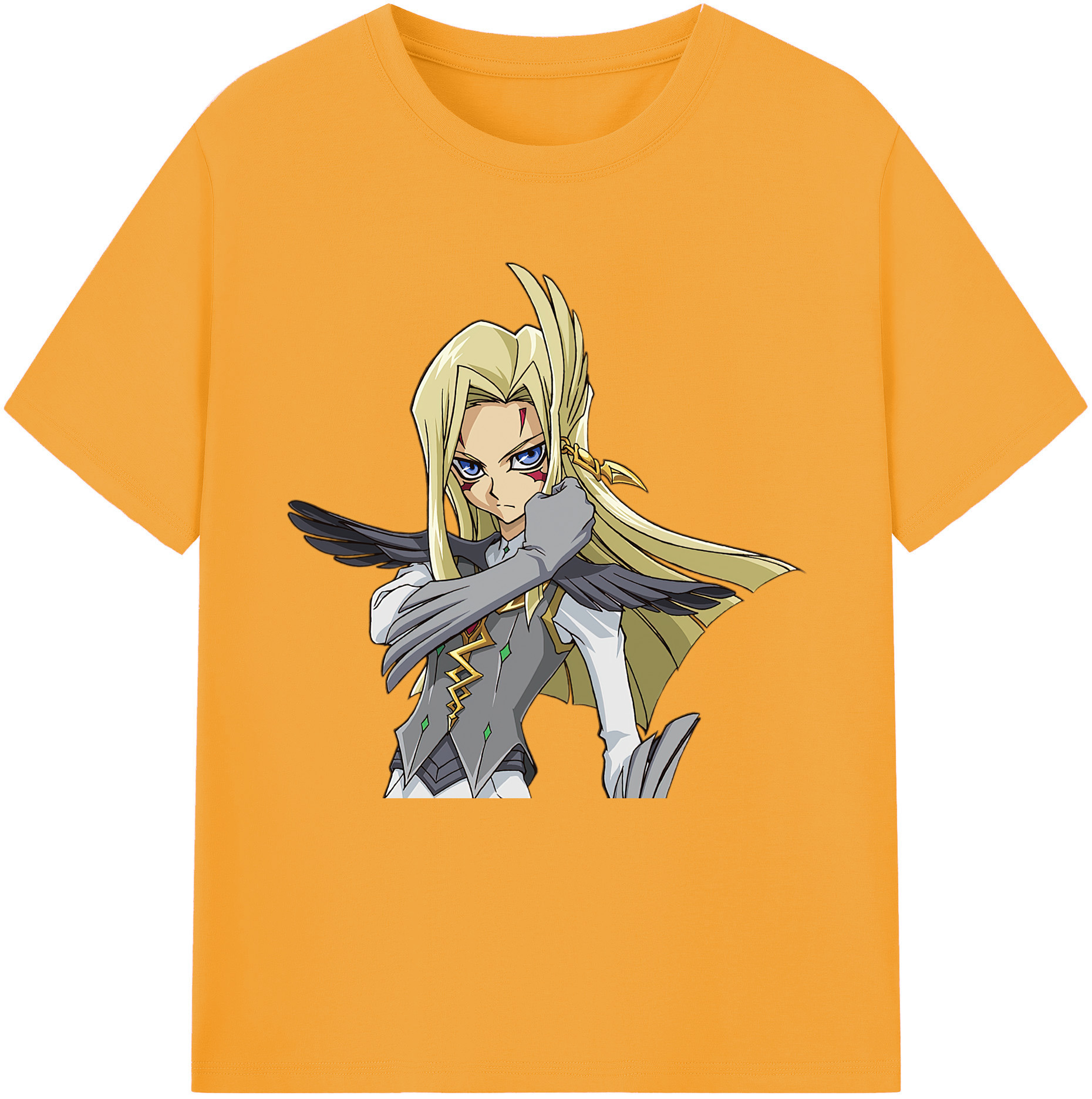 （画像用） 遊☆戯☆王 Yu-Gi-Oh! レディースカジュアルプリントTシャツ（綿100％）