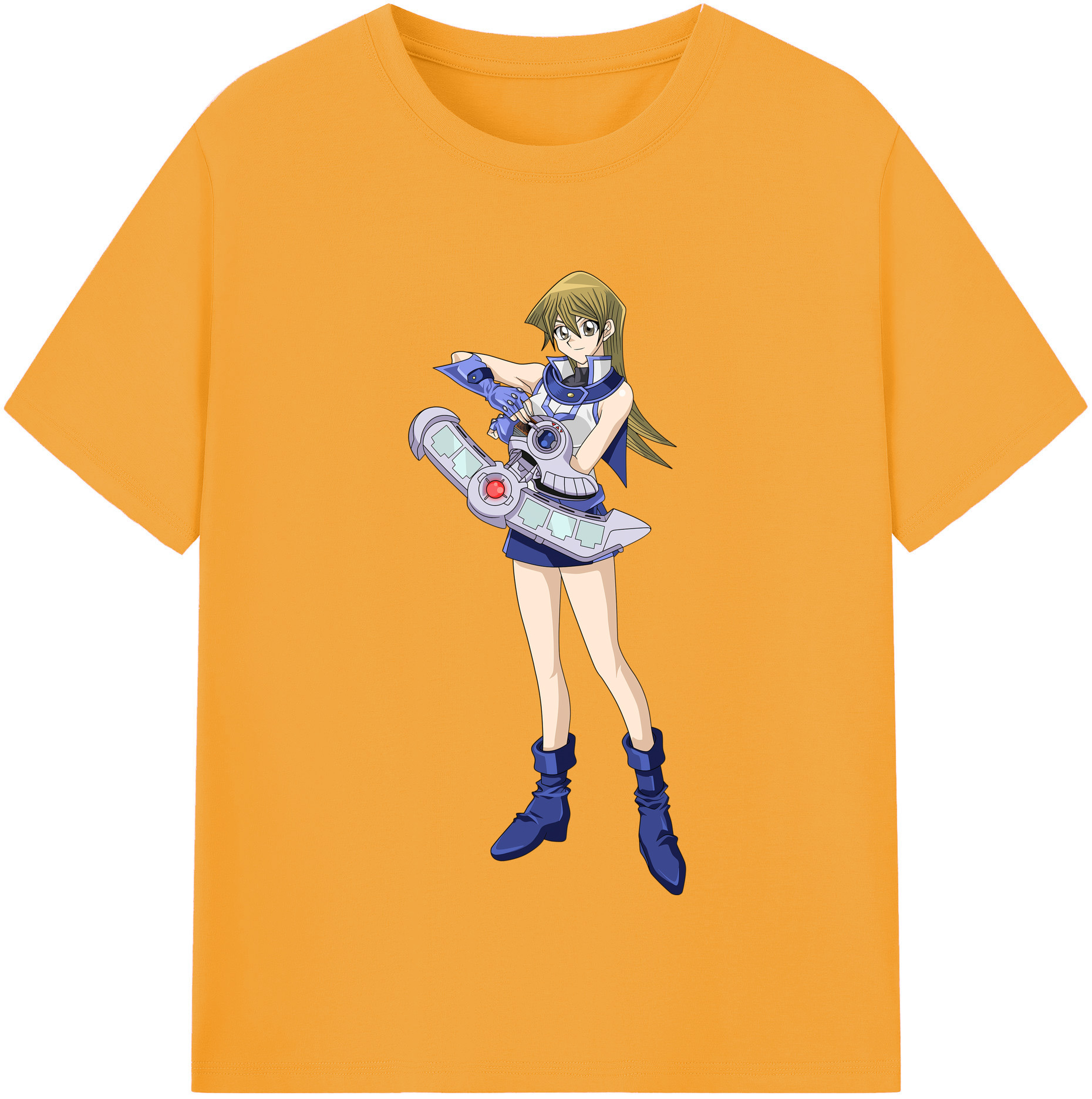 （画像用） 遊☆戯☆王 Yu-Gi-Oh! レディースカジュアルプリントTシャツ（綿100％）