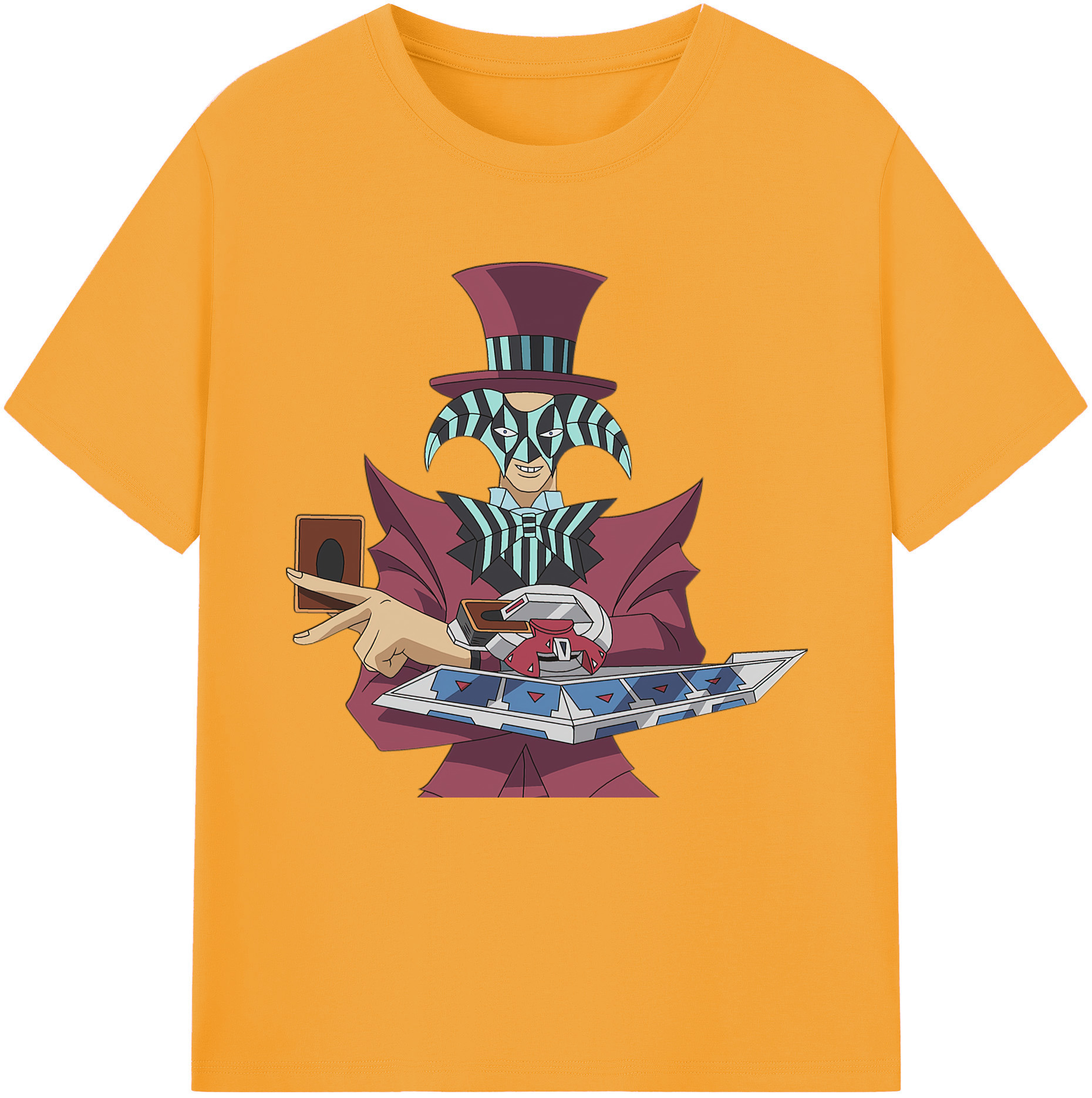 （画像用） 遊☆戯☆王 Yu-Gi-Oh! レディースカジュアルプリントTシャツ（綿100％）