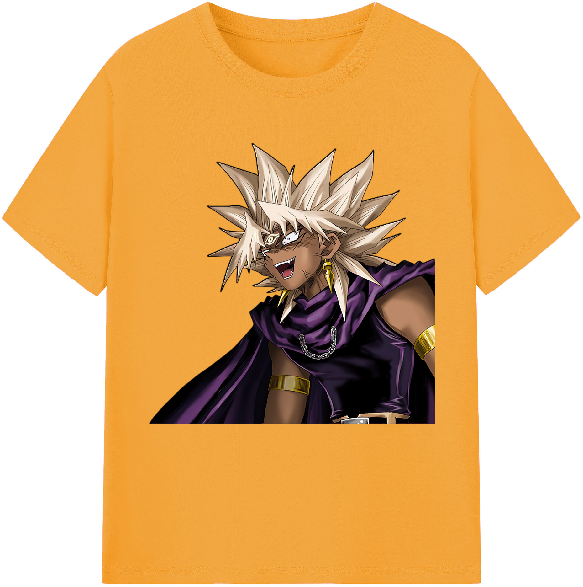 （画像用） 遊☆戯☆王 Yu-Gi-Oh! レディースカジュアルプリントTシャツ（綿100％）