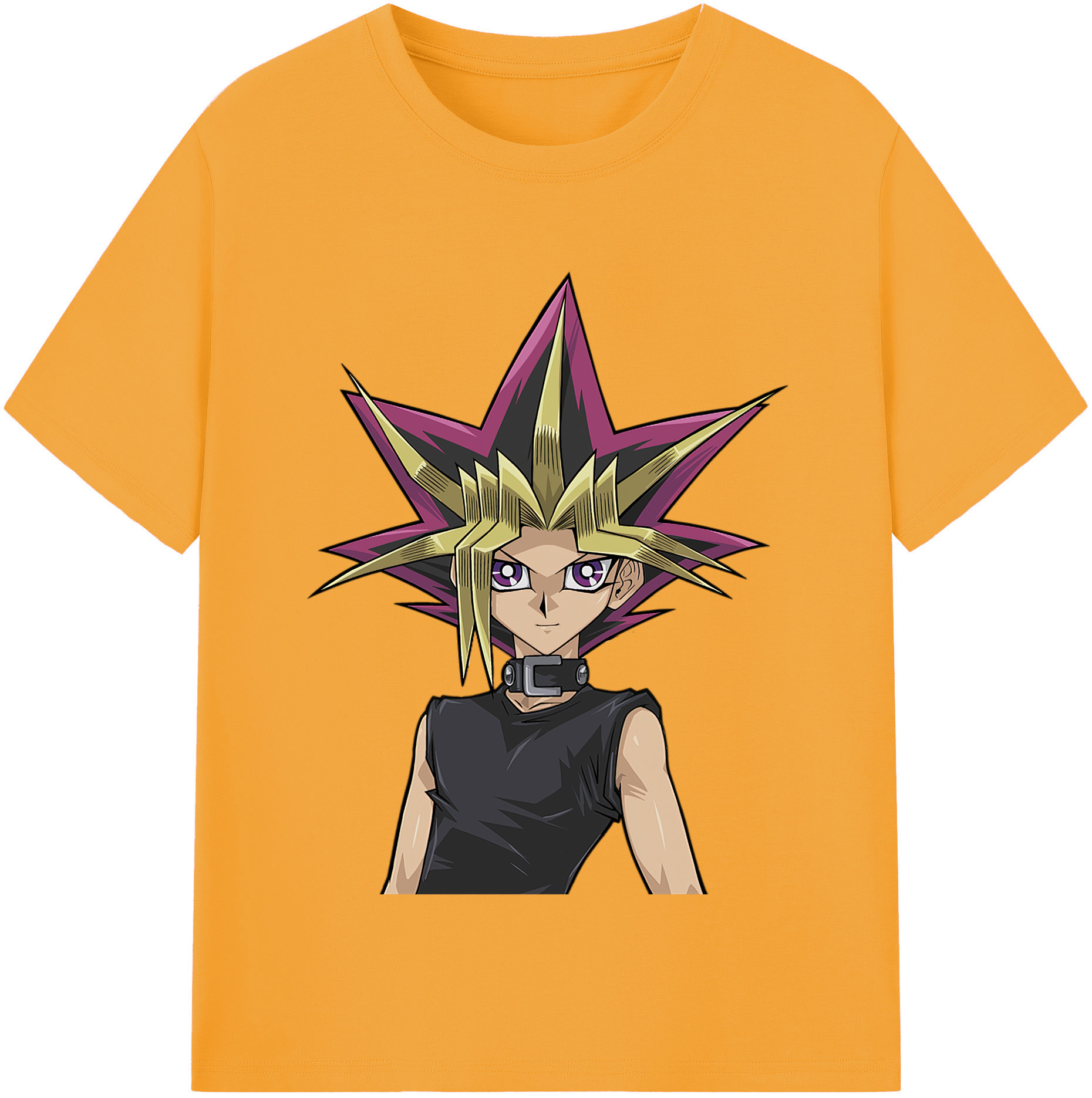 （画像用） 遊☆戯☆王 Yu-Gi-Oh! レディースカジュアルプリントTシャツ（綿100％）
