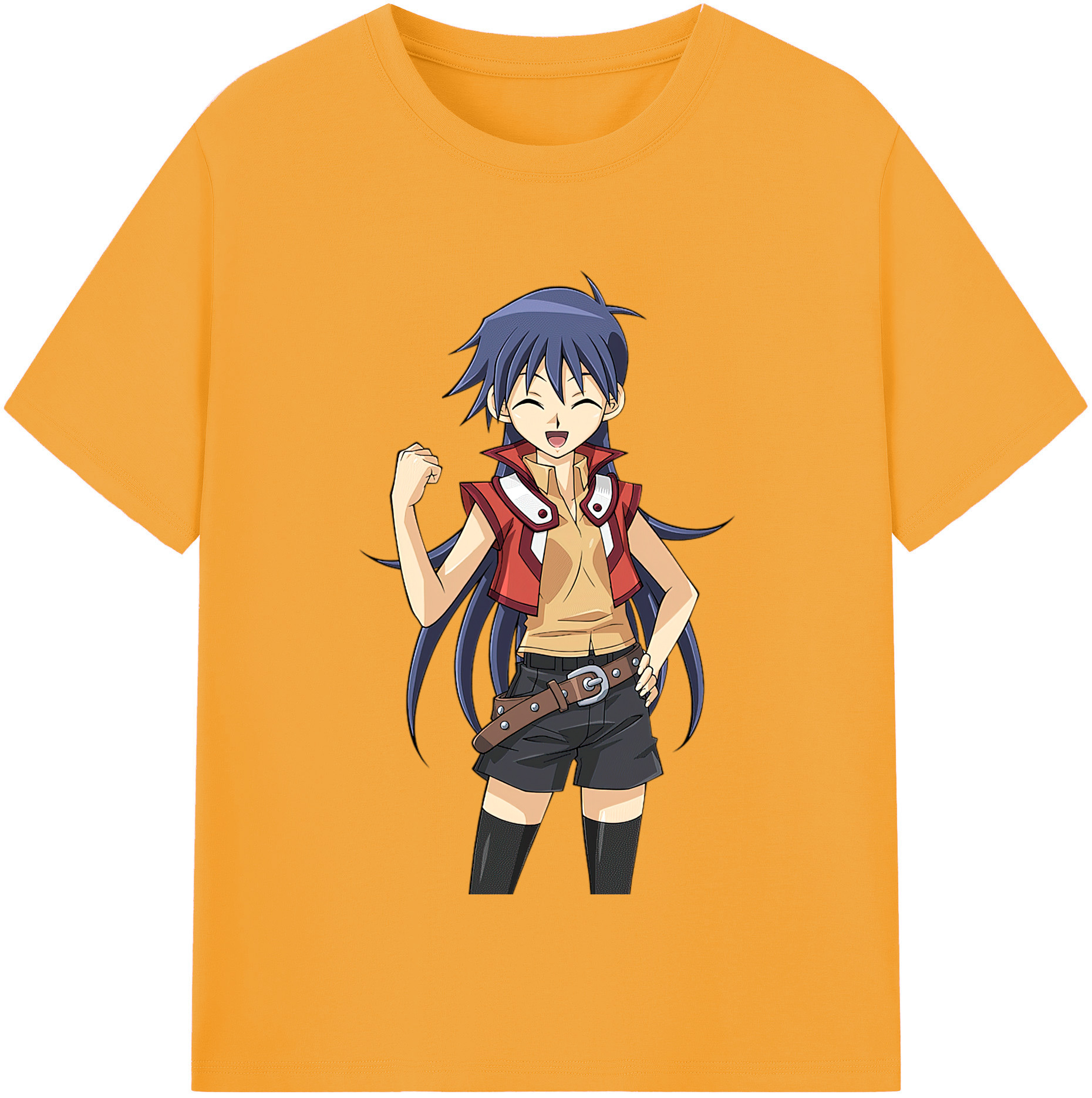 （画像用） 遊☆戯☆王 Yu-Gi-Oh! レディースカジュアルプリントTシャツ（綿100％）
