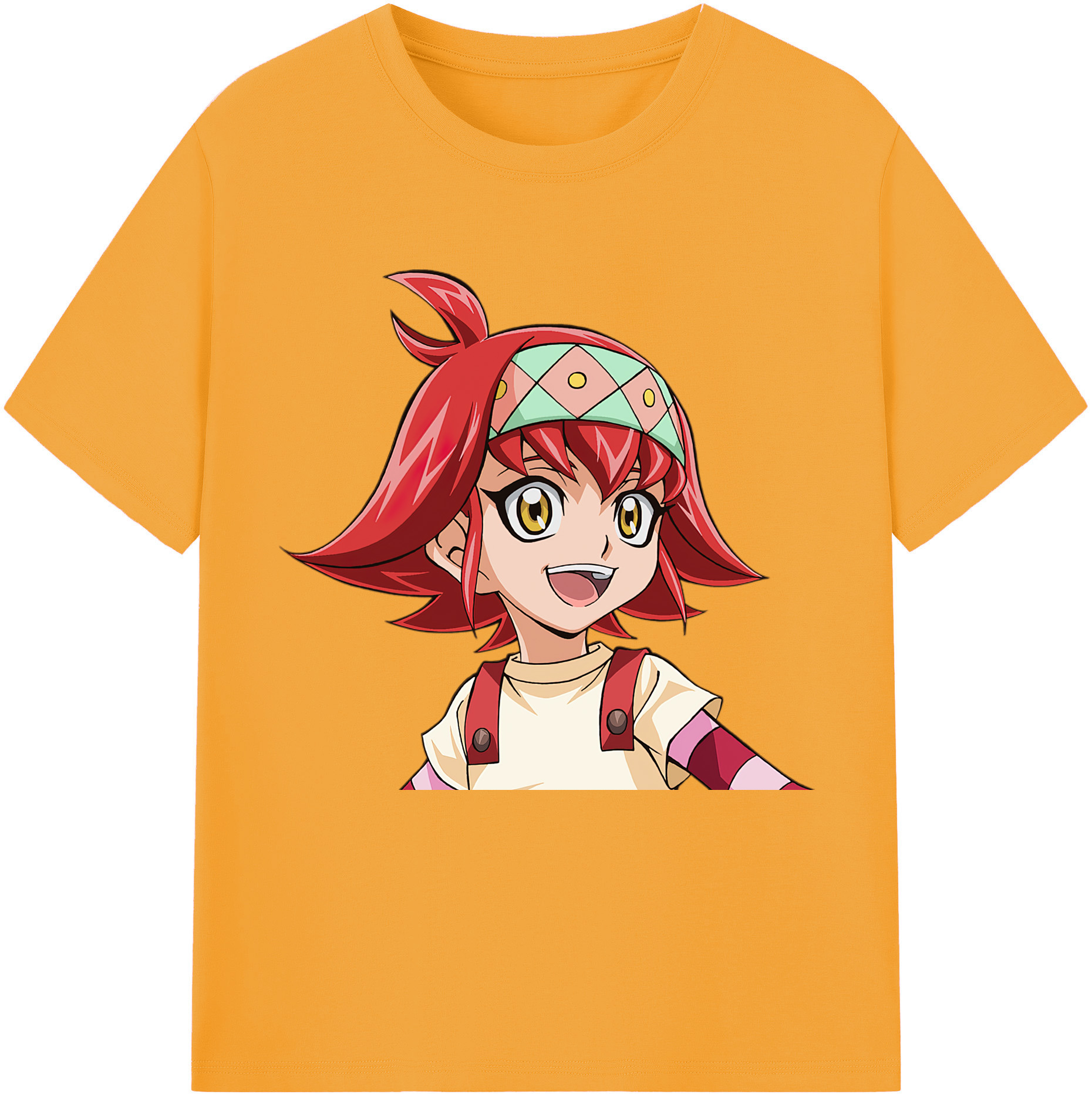（画像用） 遊☆戯☆王 Yu-Gi-Oh! レディースカジュアルプリントTシャツ（綿100％）