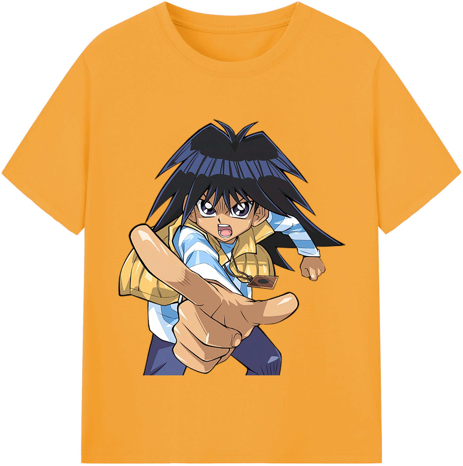 （画像用） 遊☆戯☆王 Yu-Gi-Oh! レディースカジュアルプリントTシャツ（綿100％）