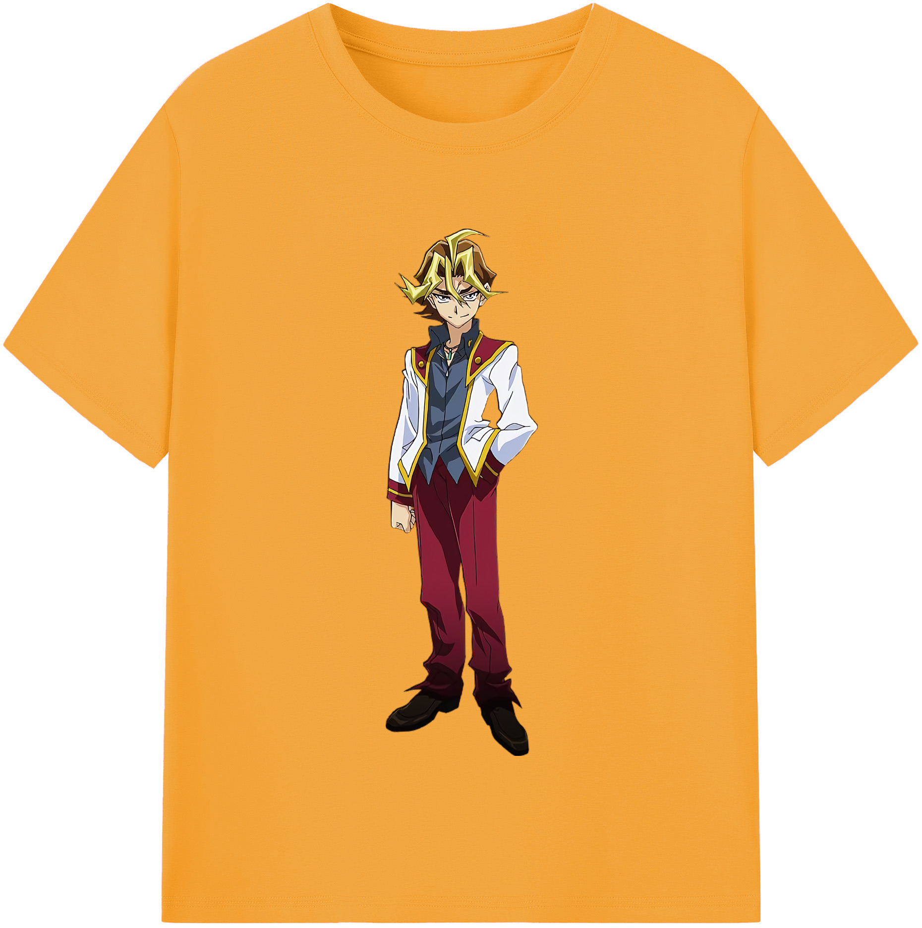 （画像用） 遊☆戯☆王 Yu-Gi-Oh! レディースカジュアルプリントTシャツ（綿100％）