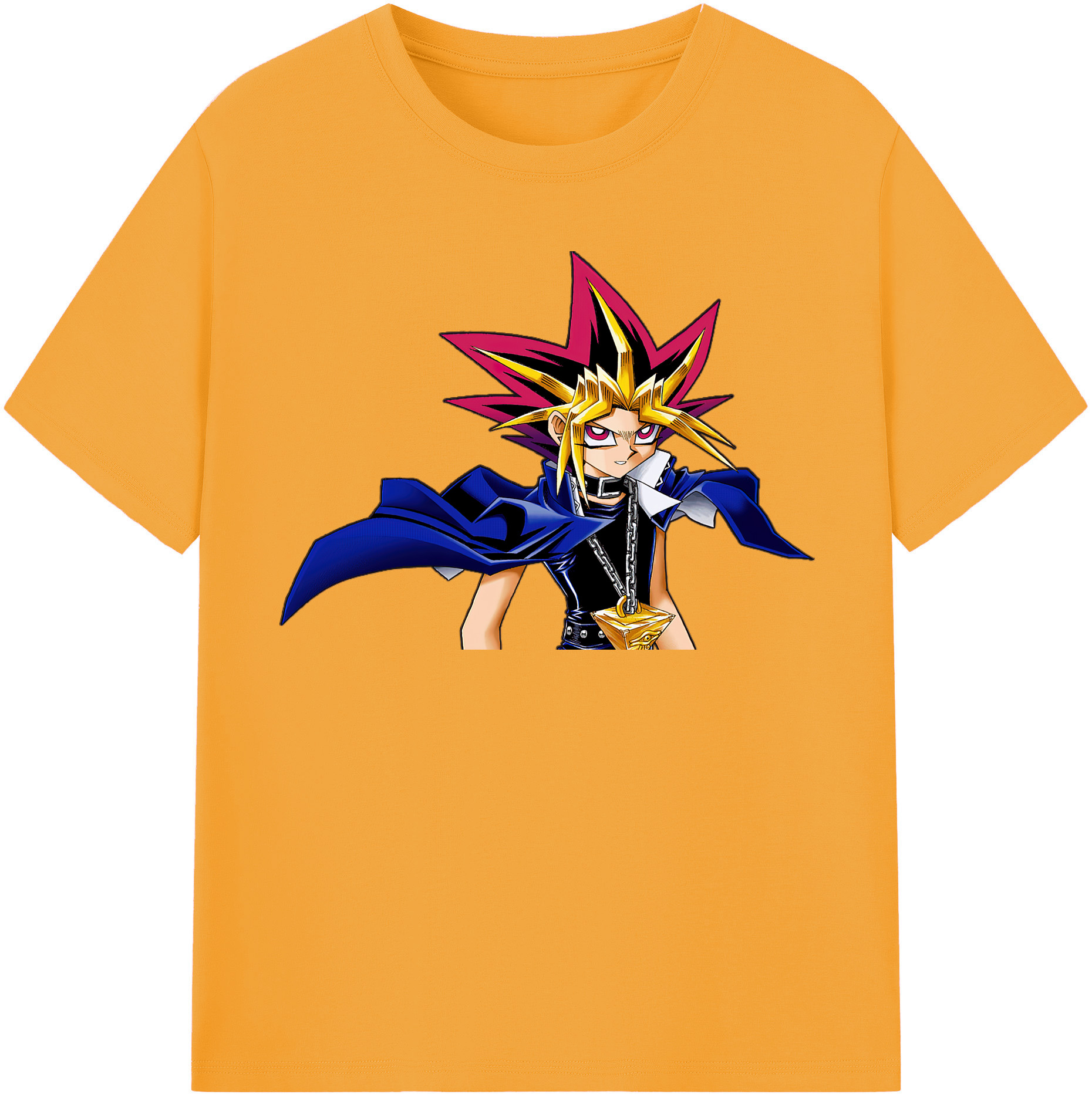 （画像用） 遊☆戯☆王 Yu-Gi-Oh! レディースカジュアルプリントTシャツ（綿100％）