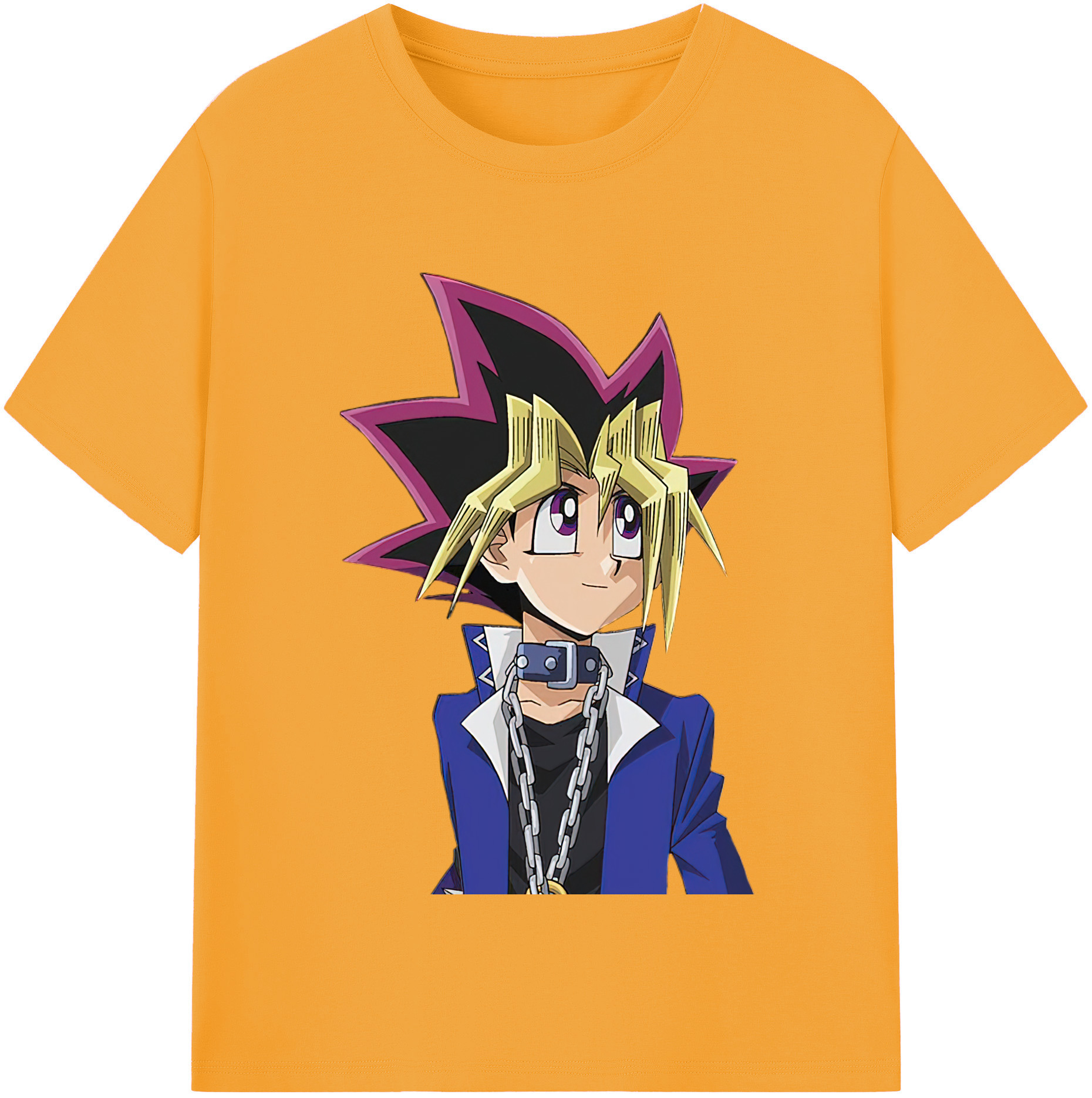 （画像用） 遊☆戯☆王 Yu-Gi-Oh! レディースカジュアルプリントTシャツ（綿100％）