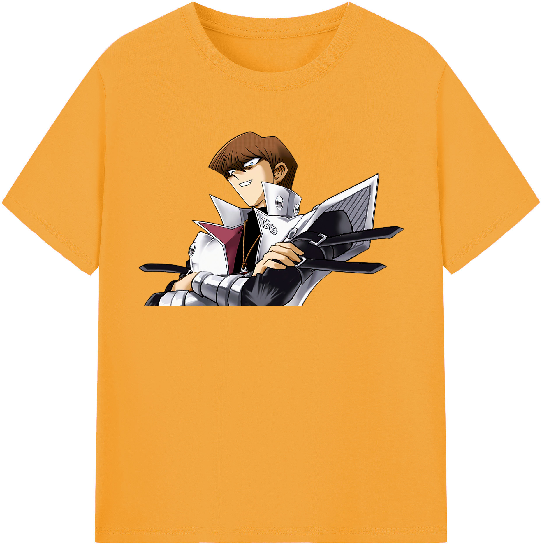 （画像用） 遊☆戯☆王 Yu-Gi-Oh! レディースカジュアルプリントTシャツ（綿100％）