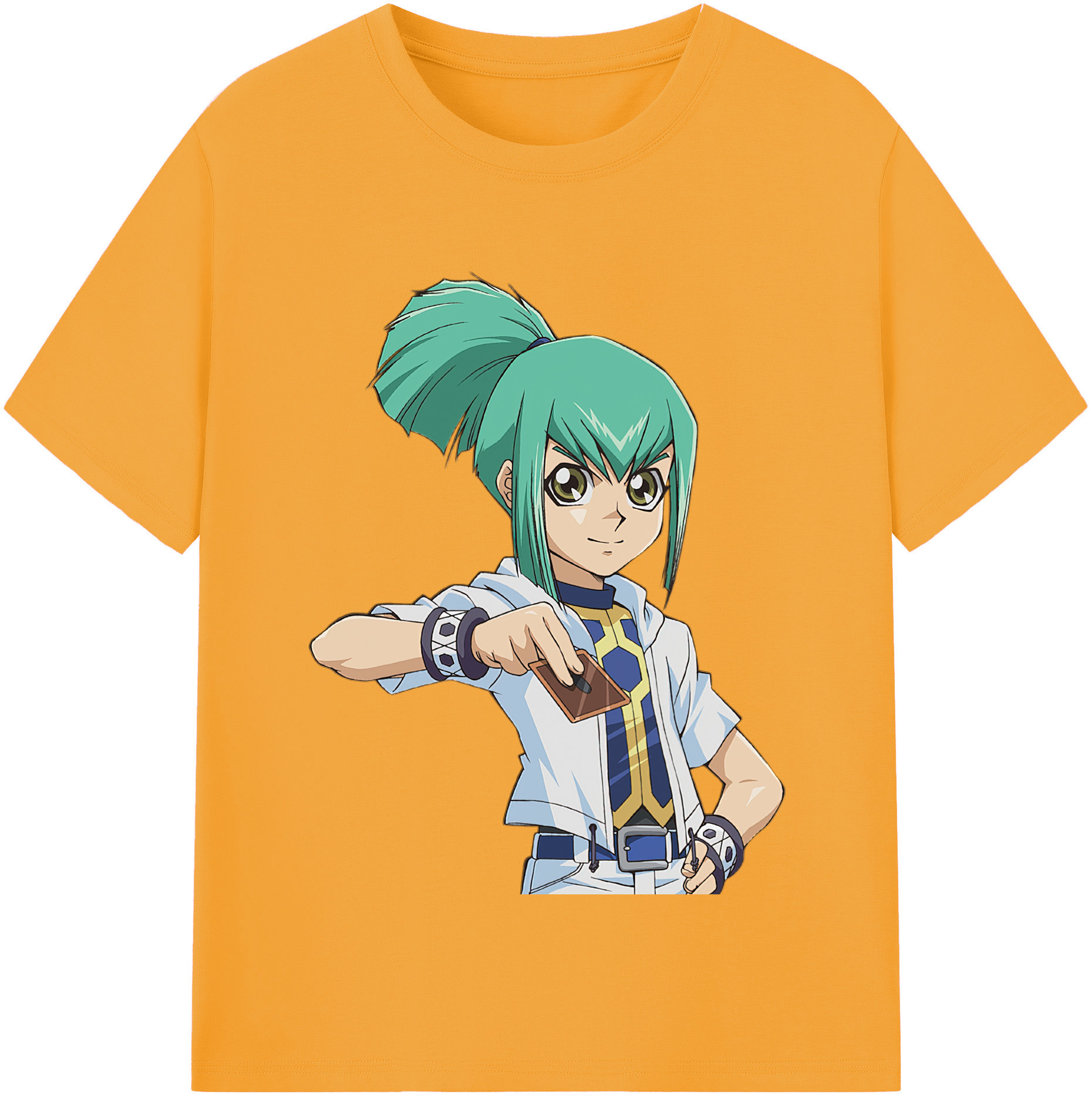 （画像用） 遊☆戯☆王 Yu-Gi-Oh! レディースカジュアルプリントTシャツ（綿100％）