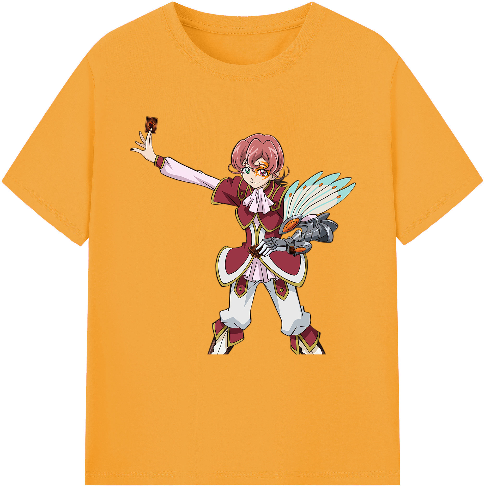 （画像用） 遊☆戯☆王 Yu-Gi-Oh! レディースカジュアルプリントTシャツ（綿100％）