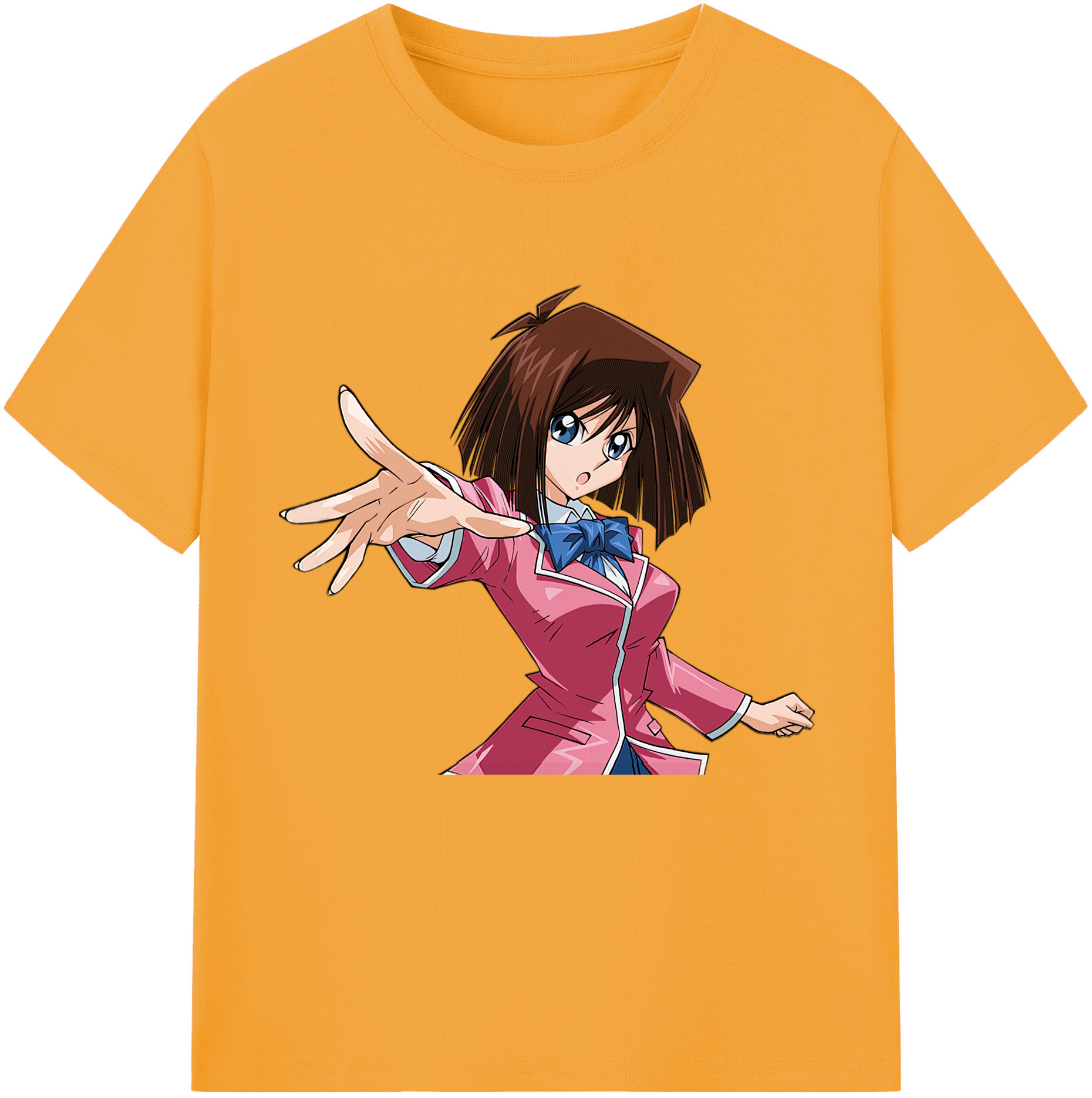 （画像用） 遊☆戯☆王 Yu-Gi-Oh! レディースカジュアルプリントTシャツ（綿100％）
