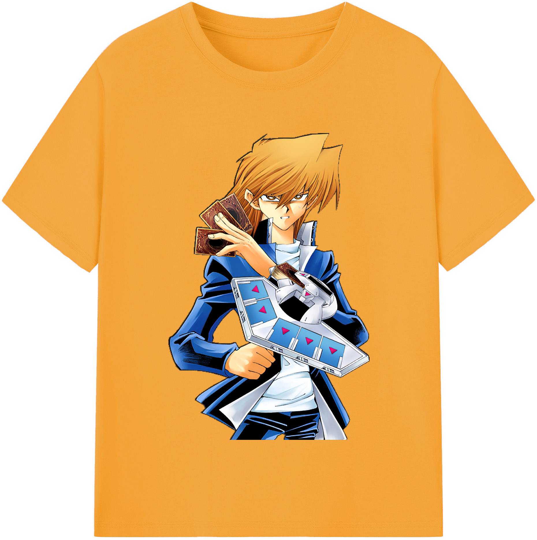 （画像用） 遊☆戯☆王 Yu-Gi-Oh! レディースカジュアルプリントTシャツ（綿100％）