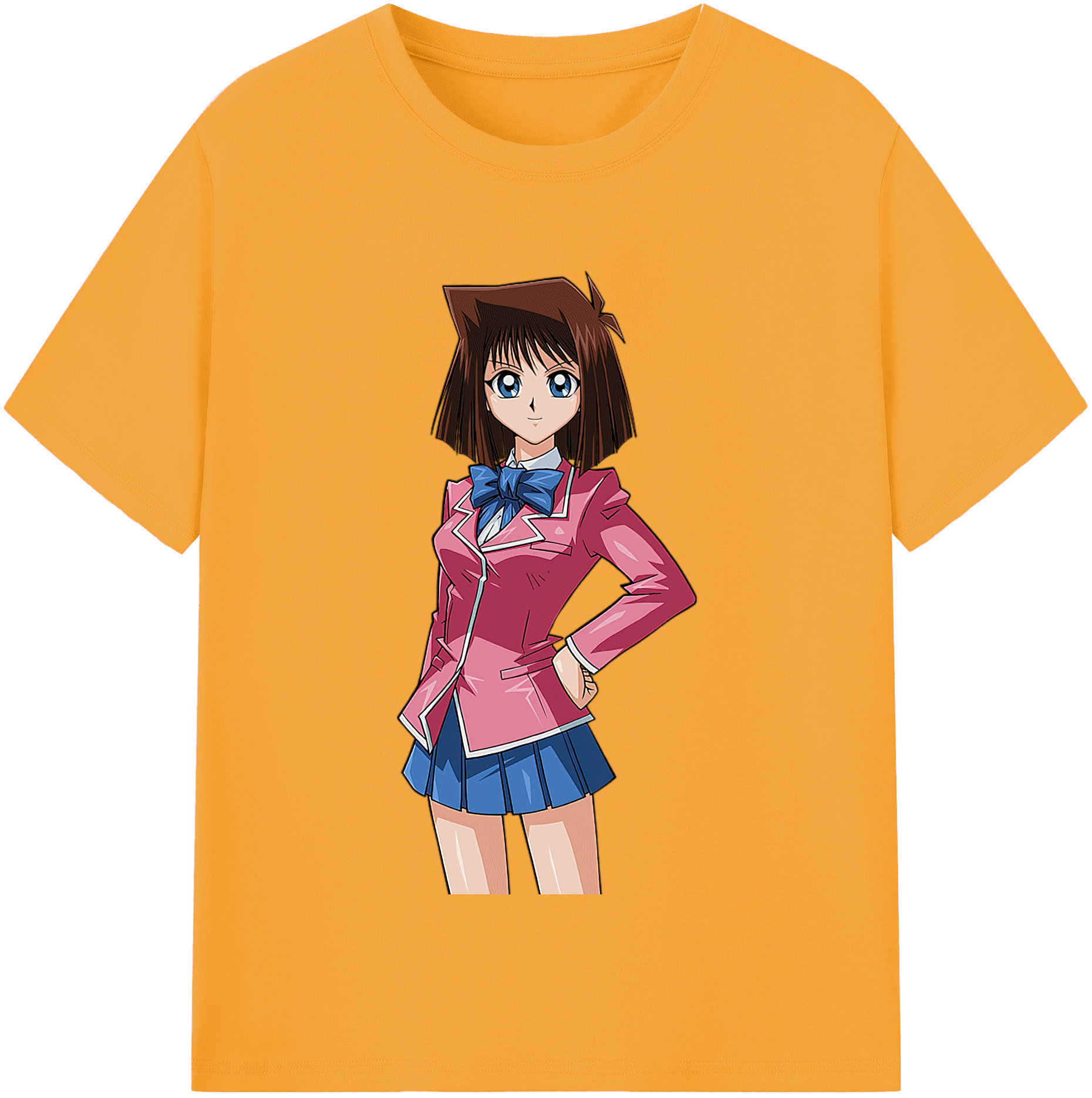 （画像用） 遊☆戯☆王 Yu-Gi-Oh! レディースカジュアルプリントTシャツ（綿100％）