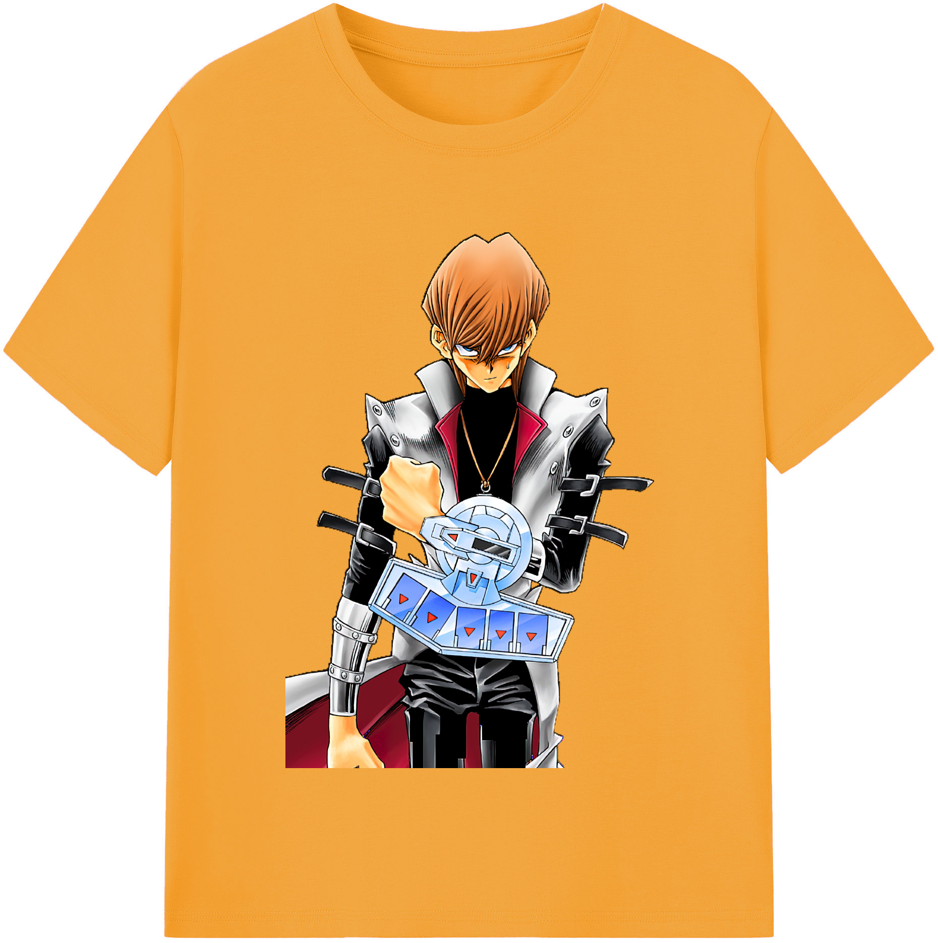 （画像用） 遊☆戯☆王 Yu-Gi-Oh! レディースカジュアルプリントTシャツ（綿100％）