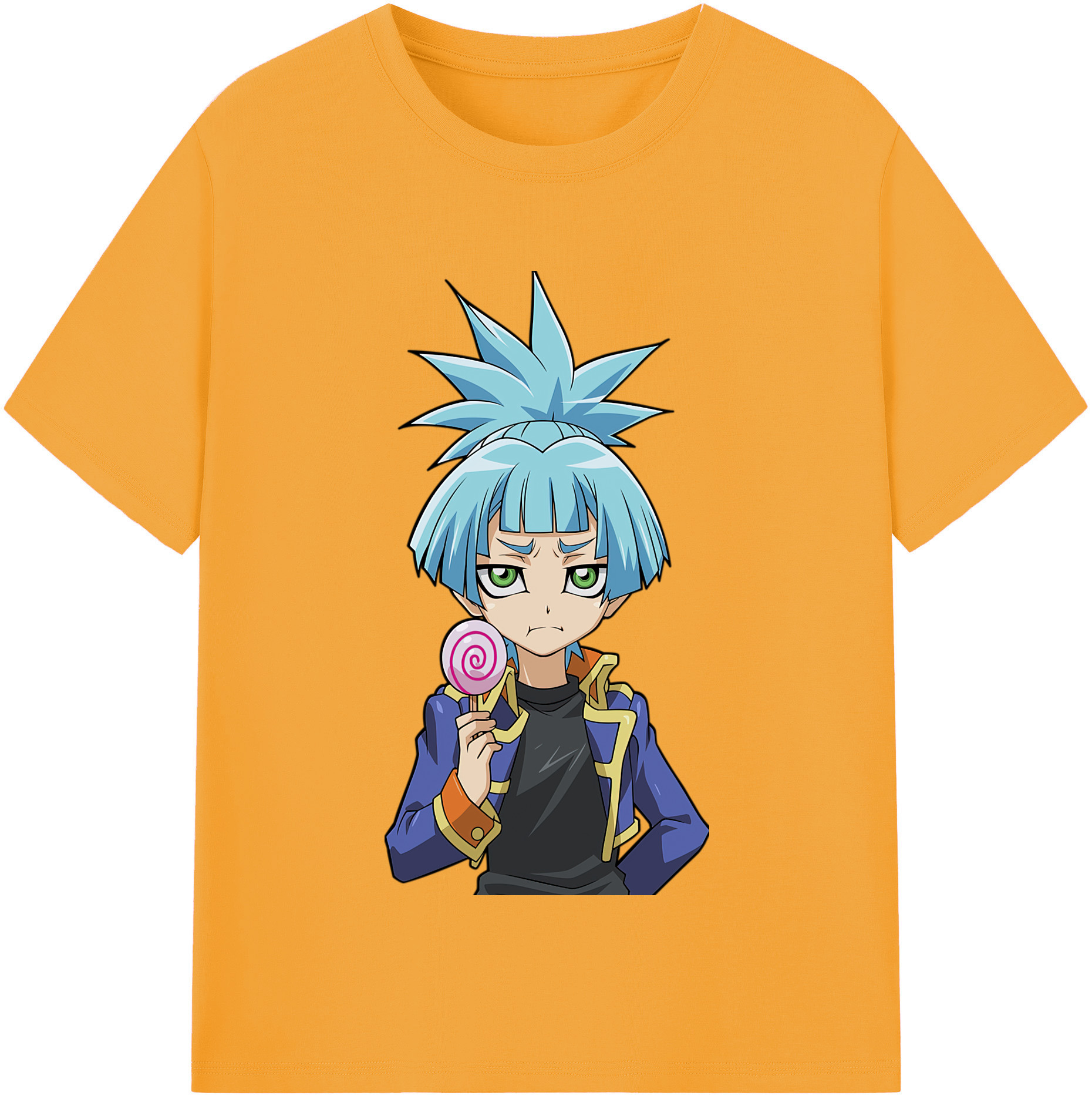 （画像用） 遊☆戯☆王 Yu-Gi-Oh! レディースカジュアルプリントTシャツ（綿100％）