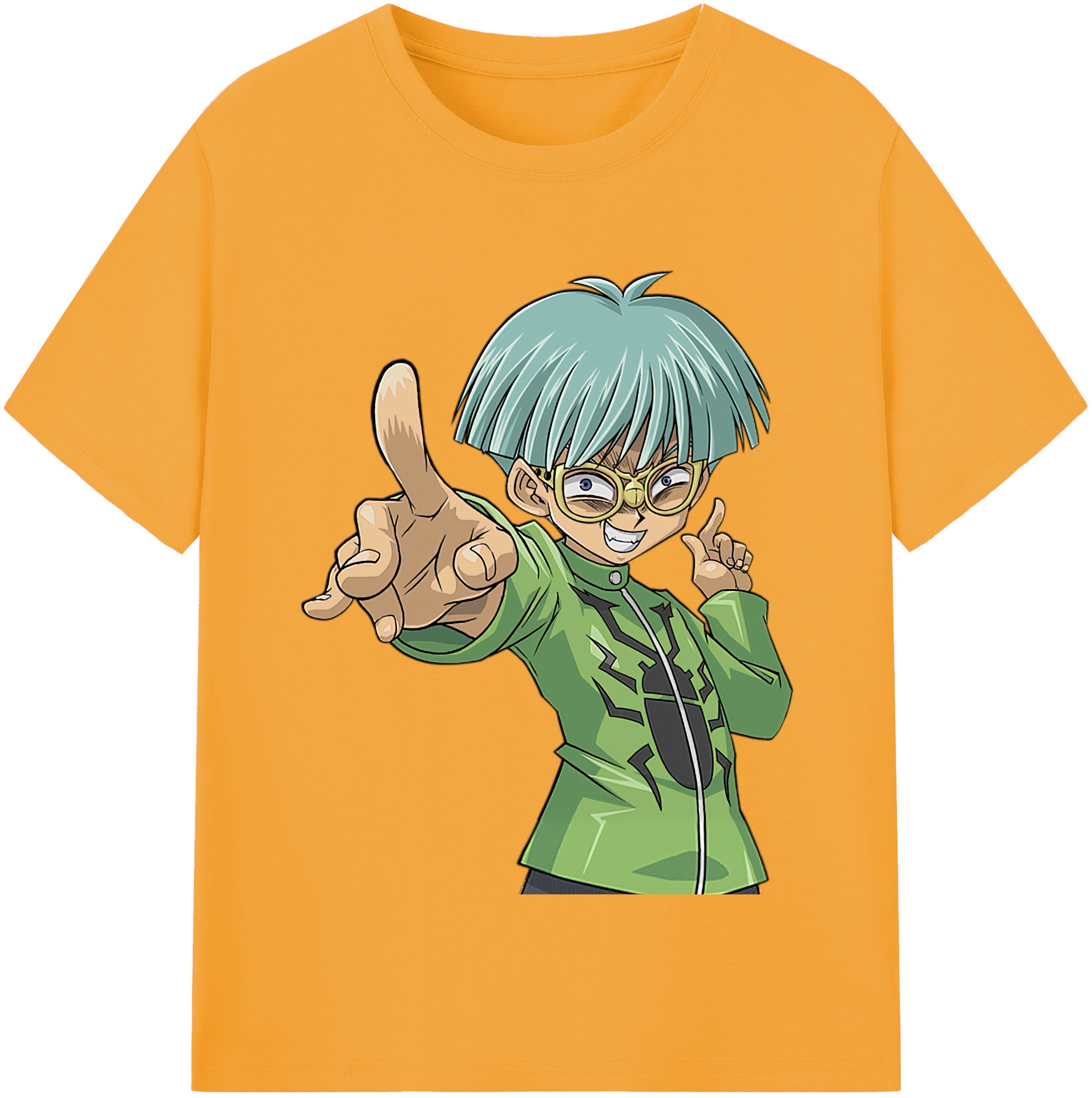 （画像用） 遊☆戯☆王 Yu-Gi-Oh! レディースカジュアルプリントTシャツ（綿100％）
