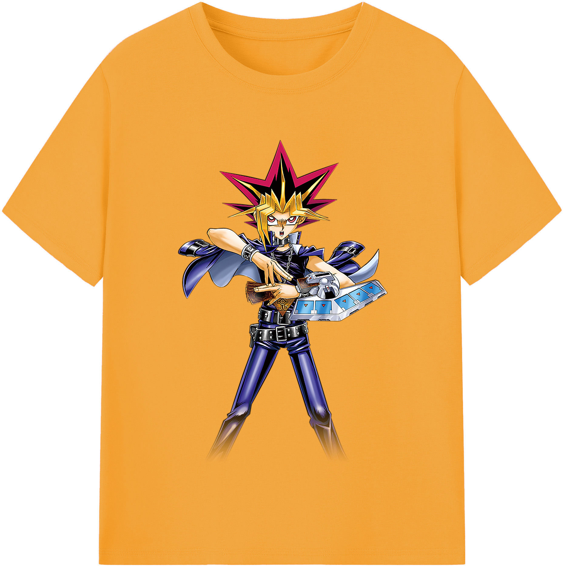 （画像用） 遊☆戯☆王 Yu-Gi-Oh! レディースカジュアルプリントTシャツ（綿100％）