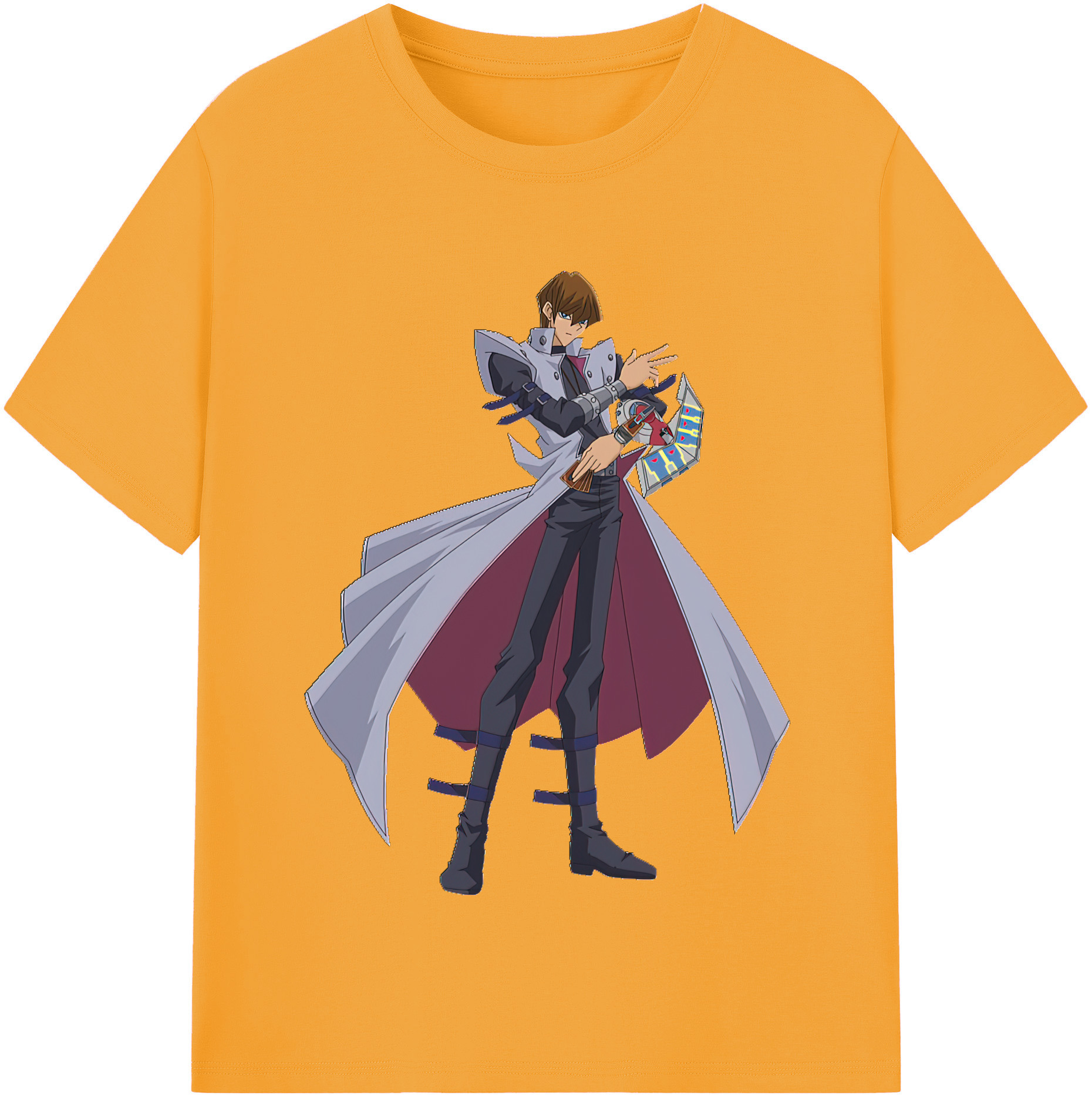 （画像用） 遊☆戯☆王 Yu-Gi-Oh! レディースカジュアルプリントTシャツ（綿100％）