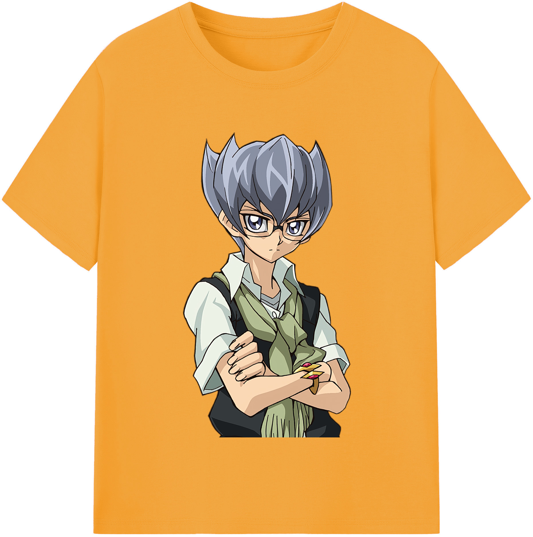 （画像用） 遊☆戯☆王 Yu-Gi-Oh! レディースカジュアルプリントTシャツ（綿100％）