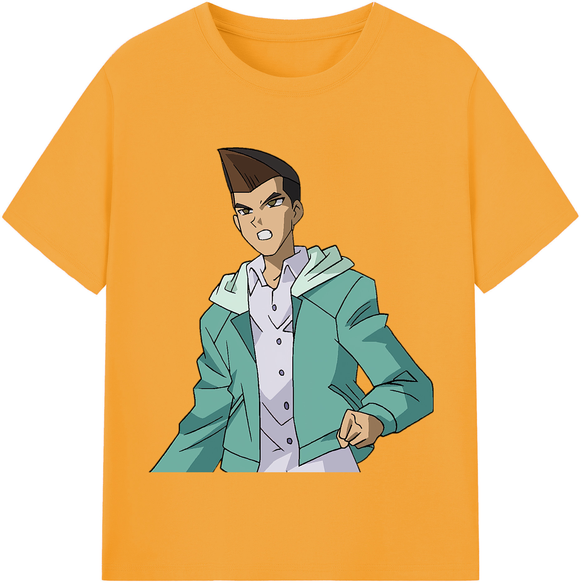 （画像用） 遊☆戯☆王 Yu-Gi-Oh! レディースカジュアルプリントTシャツ（綿100％）
