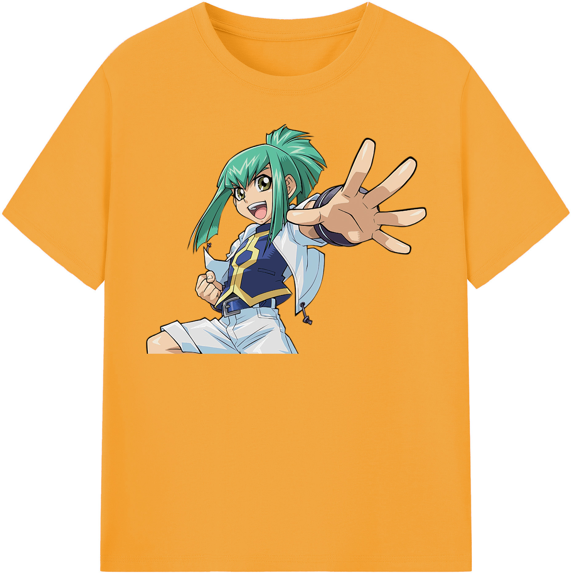 （画像用） 遊☆戯☆王 Yu-Gi-Oh! レディースカジュアルプリントTシャツ（綿100％）