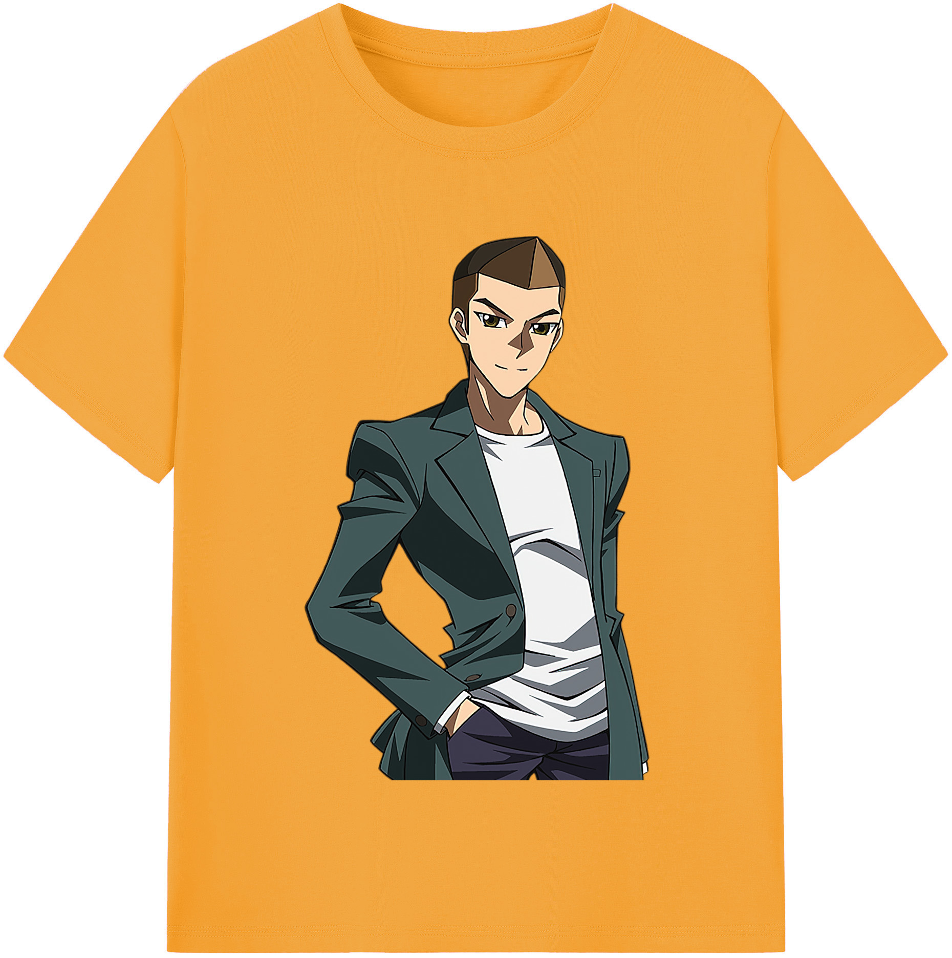 （画像用） 遊☆戯☆王 Yu-Gi-Oh! レディースカジュアルプリントTシャツ（綿100％）
