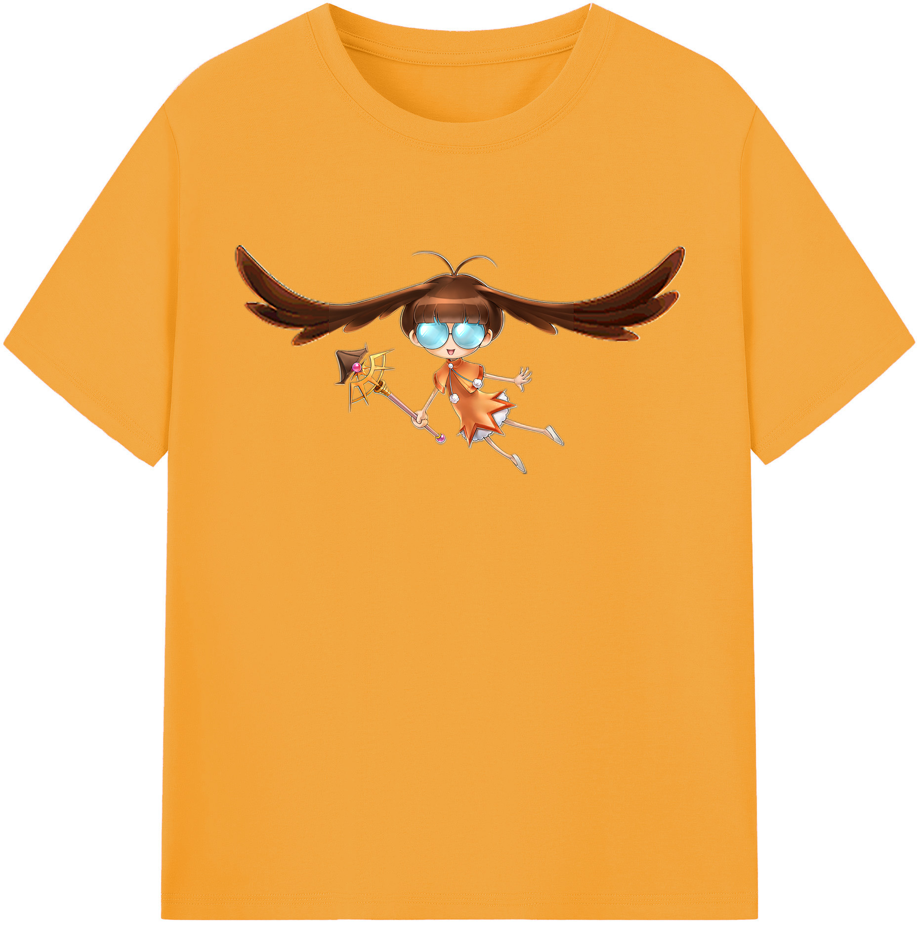 （画像用） 遊☆戯☆王 Yu-Gi-Oh! レディースカジュアルプリントTシャツ（綿100％）